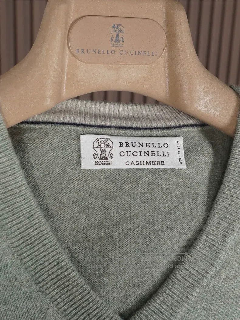 Brunello Cucinelli Brunello Cucinelli Cashmere Knit Sweater Size US M / EU 48-50 / 2 - 5 Thumbnail