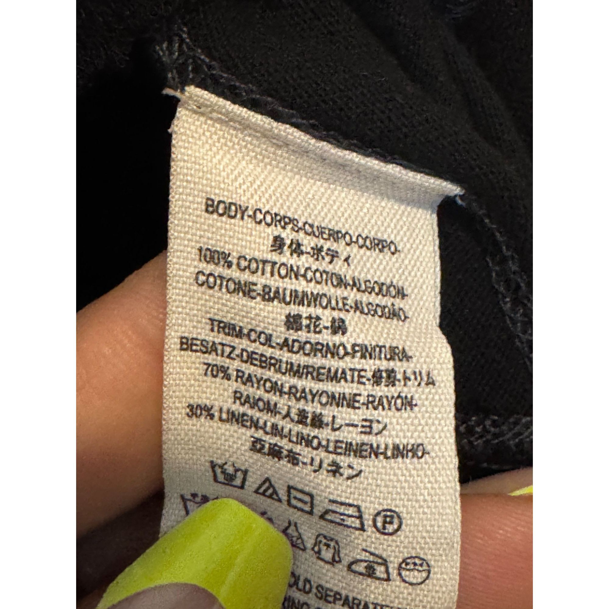 Free People We The Free People Black Hi Low Layered Tank Top Raw Hem XS Size XS / US 0-2 / IT 36-38 - 4 Thumbnail