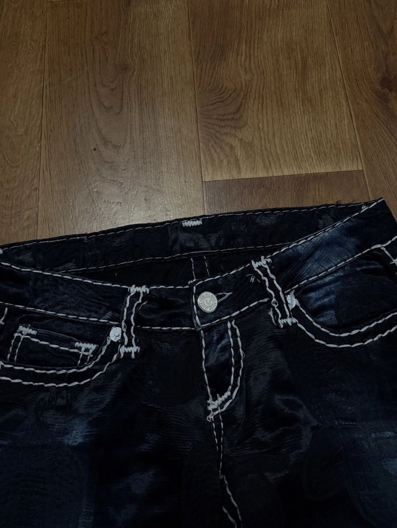 True Religion Rare True Religion Jeans Snake Pattern Low Rize Size 30" / US 8 / IT 44 - 3 Thumbnail