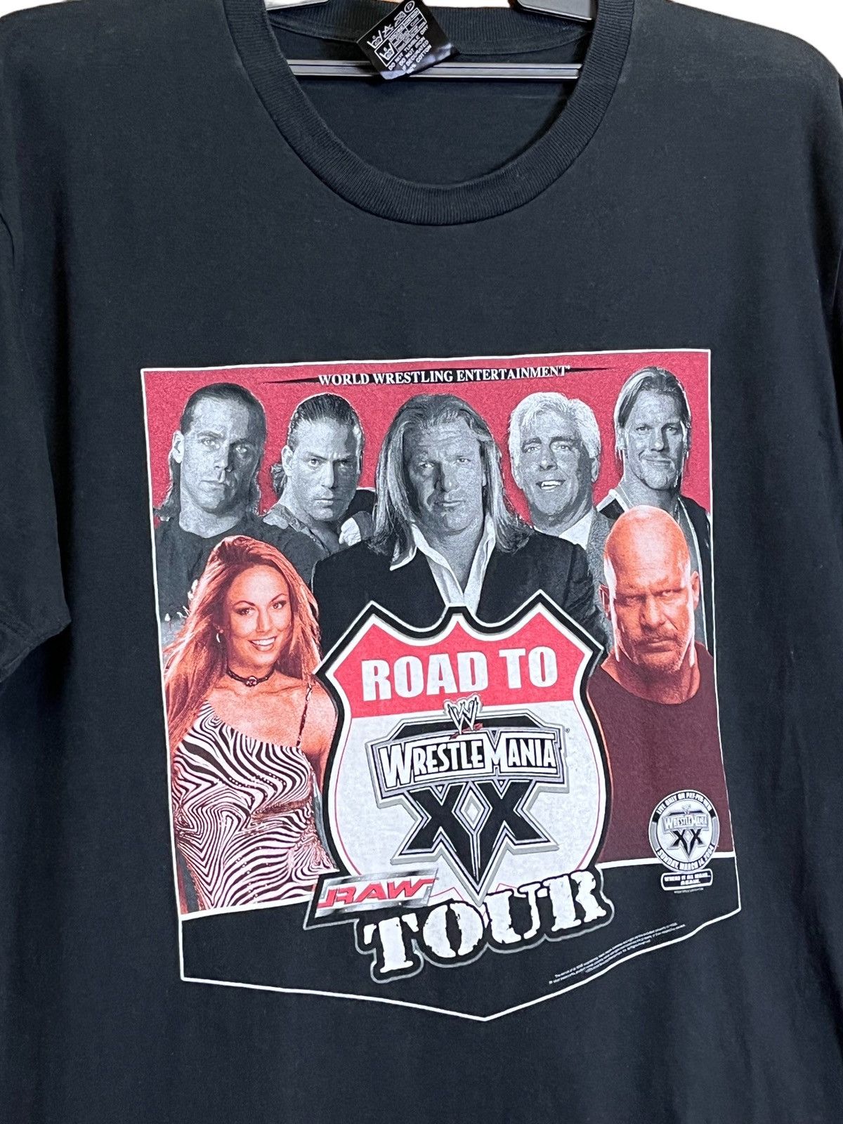 Vintage VINTAGE Y2K WRESTLING WWE RAW TOUR MANIA JAPAN 2004 T SHIRT Size US L / EU 52-54 / 3 - 3 Thumbnail