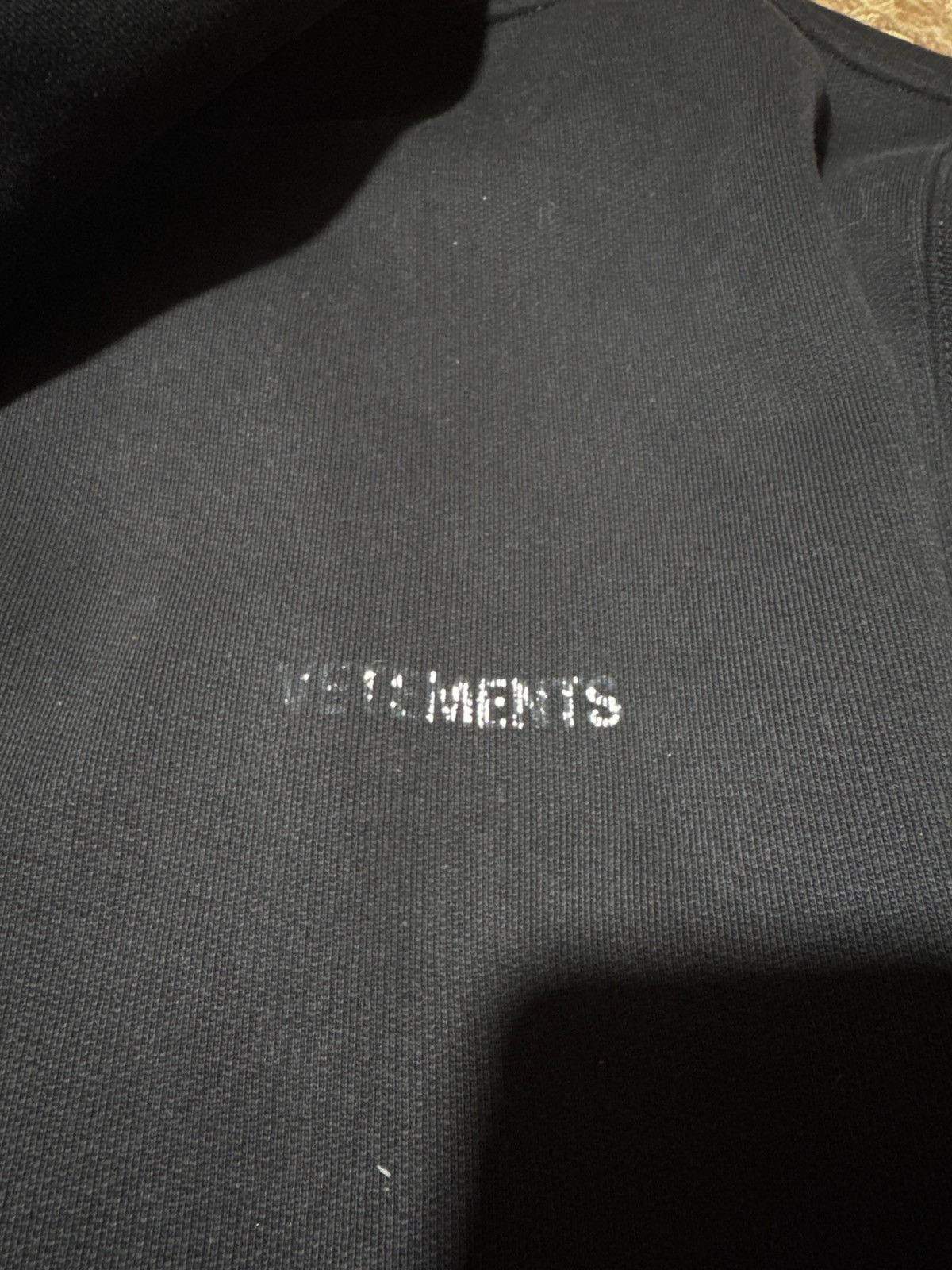 Vetements Vetements Front Back Hoodie Size US L / EU 52-54 / 3 - 10 Thumbnail