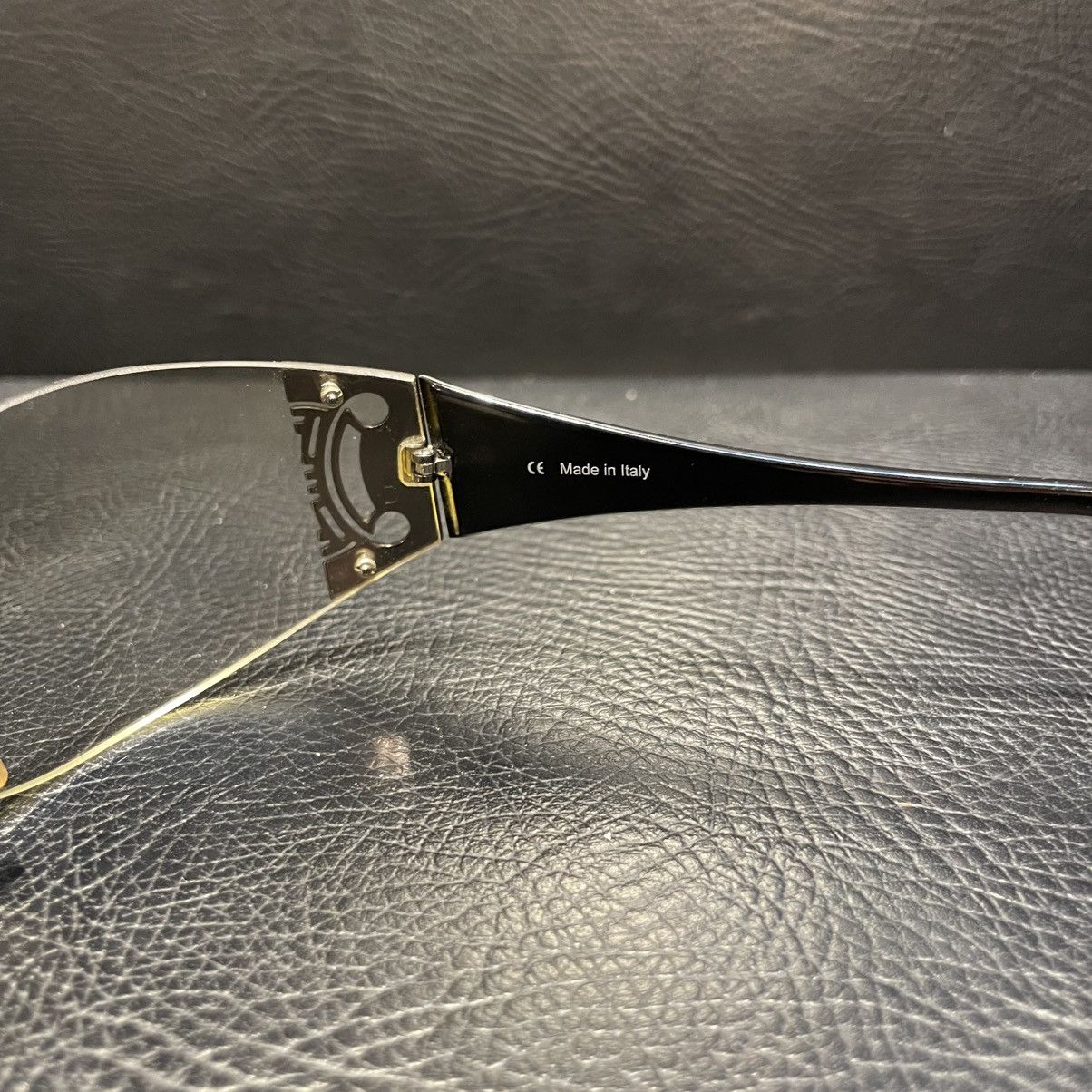 Celine Celine Sunglasses Triomphe Black Macadam Logo SC1214 Size ONE SIZE - 9 Thumbnail