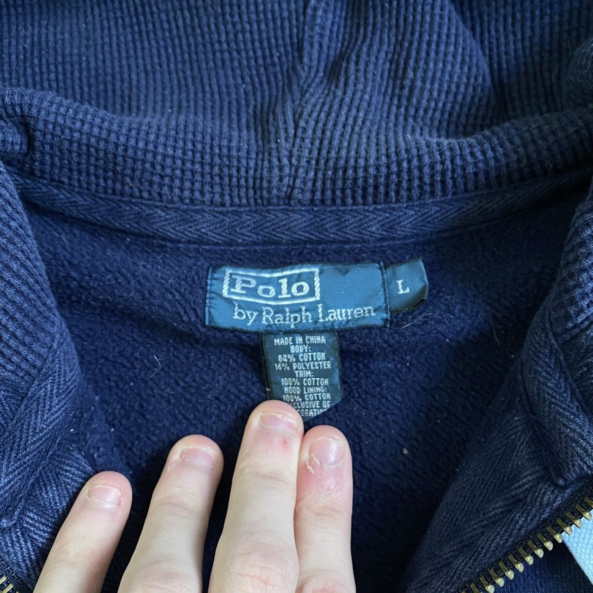 Polo Ralph Lauren Vintage polo ralph lauren zip hoodie oldmoney y2k drill Size US L / EU 52-54 / 3 - 4 Thumbnail