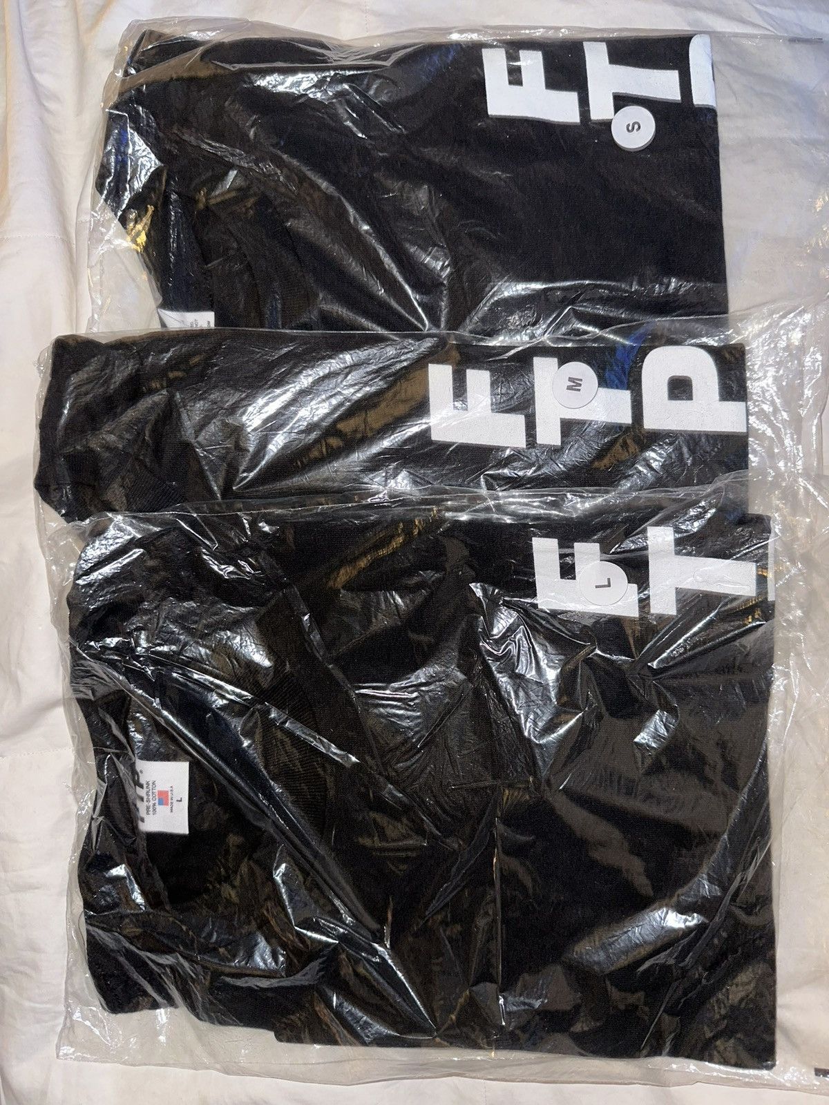 Fuck The Population FTP “Vertical Logo” Tee - DEADSTOCK* (black-large) Size US L / EU 52-54 / 3 - 3 Thumbnail