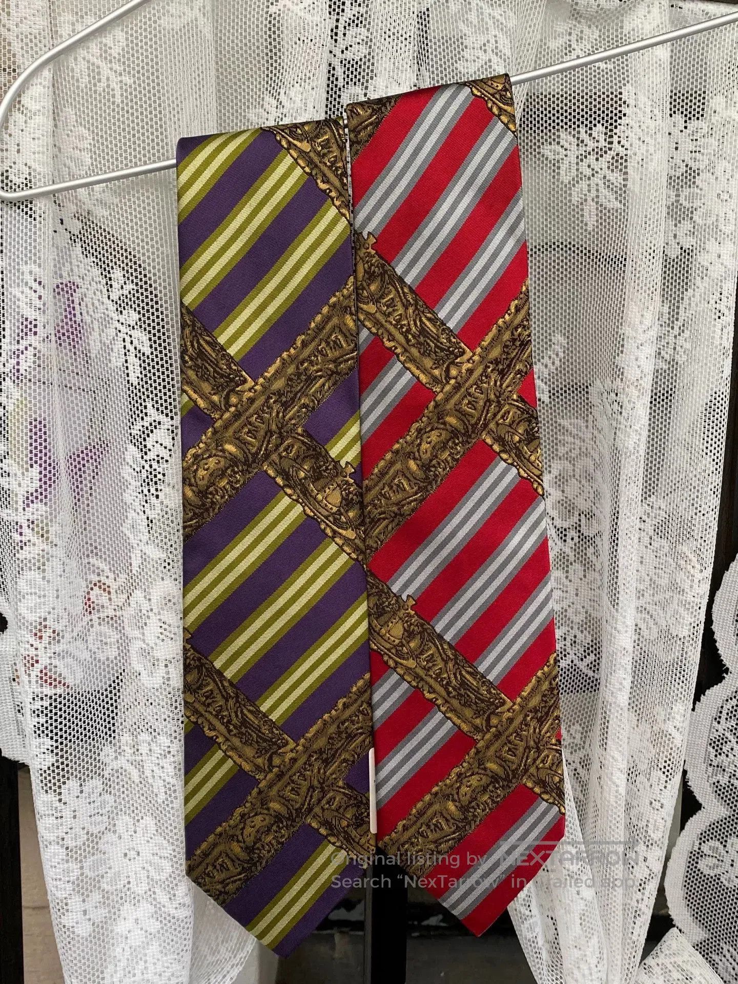 Vivienne Westwood vivienne westwood saturn graphic necktie. Size ONE SIZE - 3 Thumbnail