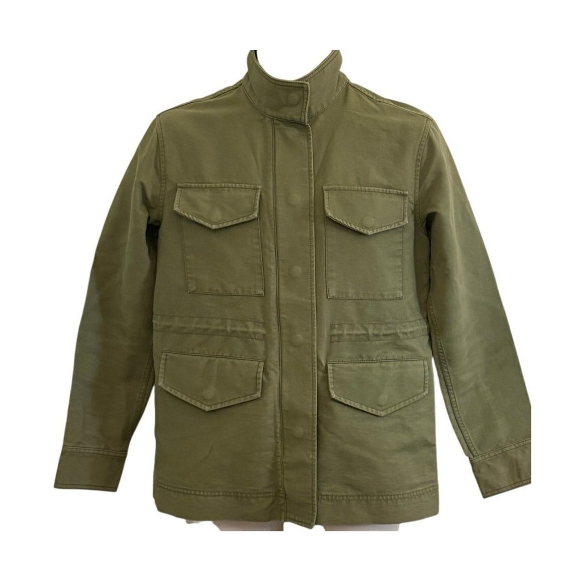 Everlane Everlane Olive Green Cotton Field Jacket Size Medium Size M / US 6-8 / IT 42-44 - 1 Thumbnail