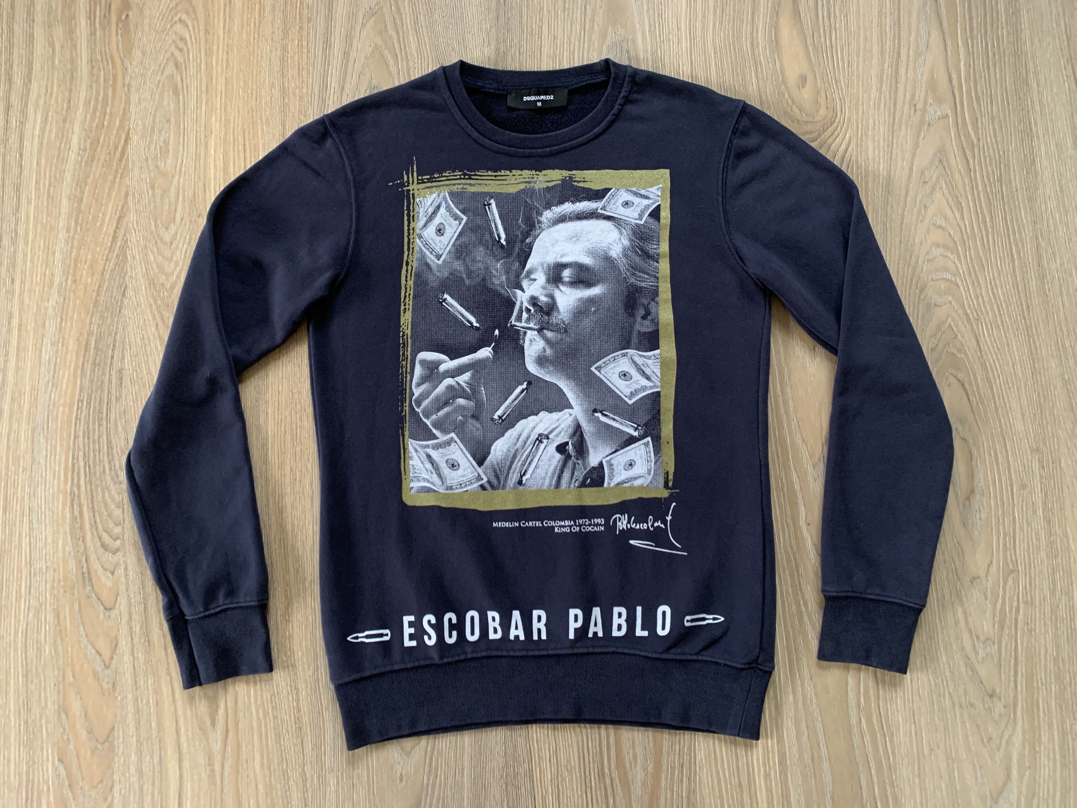 Dsquared2 Dsquared2 Escobar Pablo Printed Sweatshirt Size US M / EU 48-50 / 2 - 2 Thumbnail