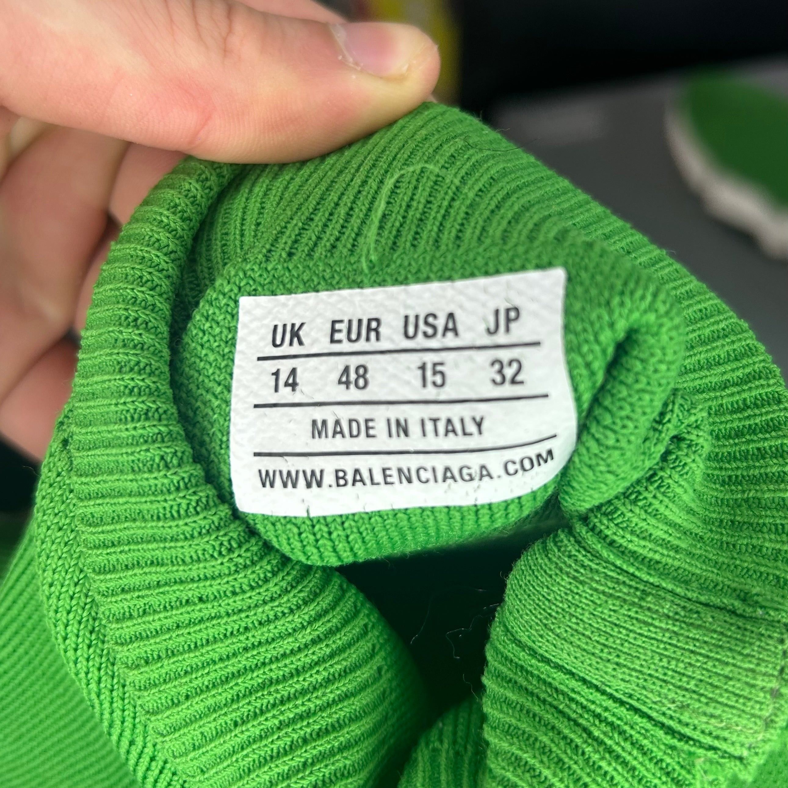 Balenciaga Balenciaga Speed Trainer Vert Fluo (Neon Green) Size 15 Size US 15 / EU 48 - 6 Thumbnail