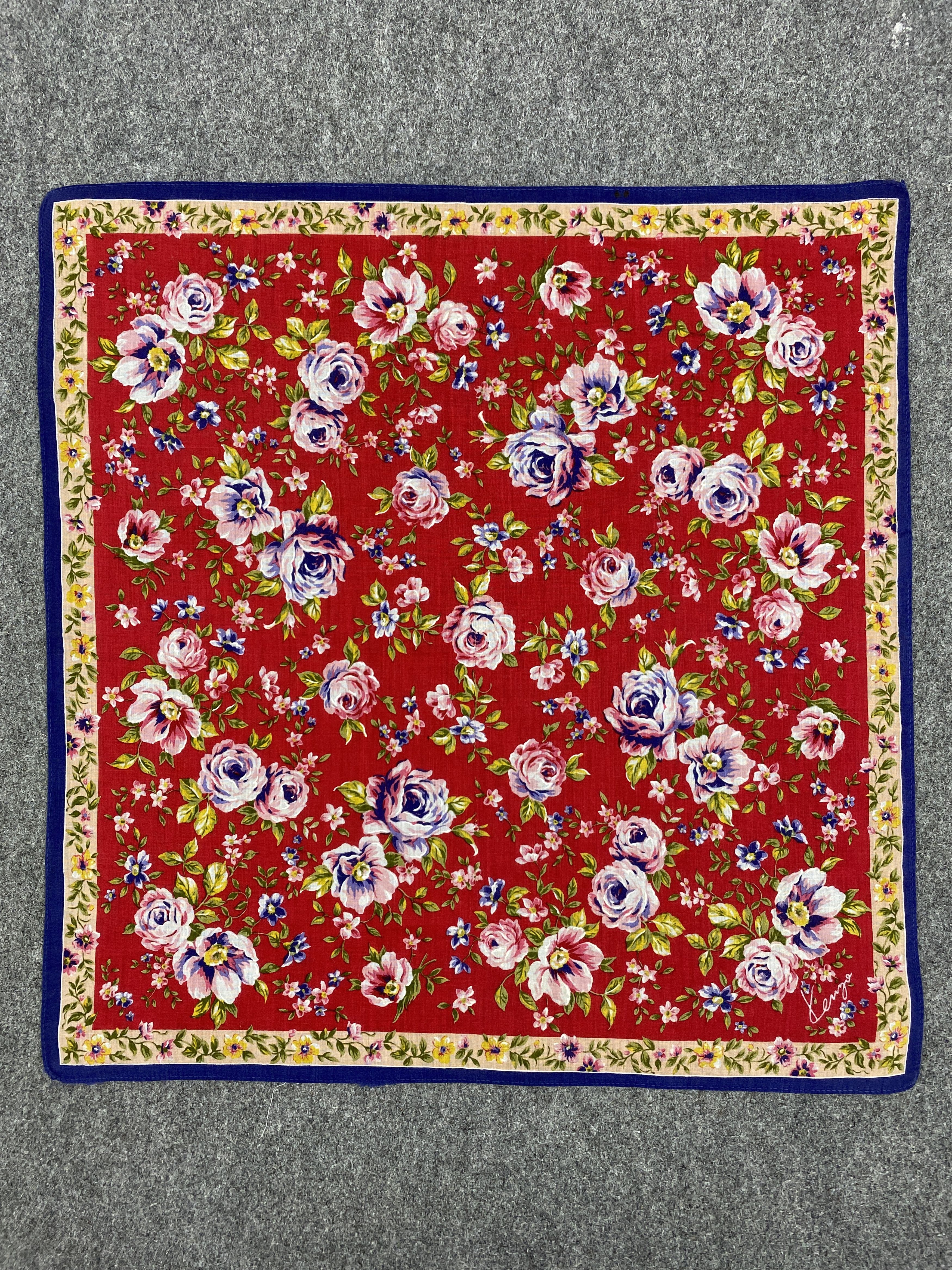 Kenzo Kenzo Handkerchief / Bandana / Neckerchief HKC0384 Size ONE SIZE - 4 Thumbnail