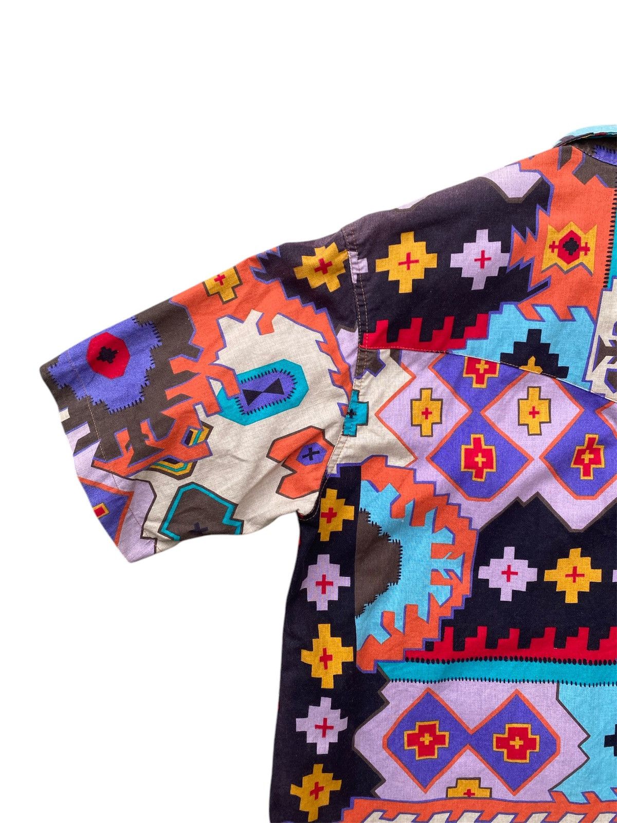 Vintage Vintage Wrangler Aztec Navajo Native Shirt Size US M / EU 48-50 / 2 - 6 Thumbnail