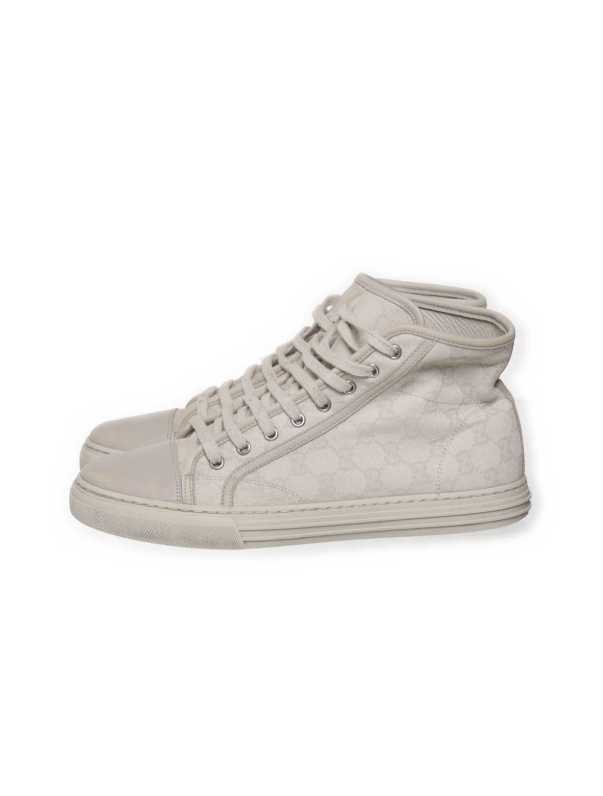 Gucci Gucci High Top Sneakers Size US 9 / EU 42 - 3 Thumbnail
