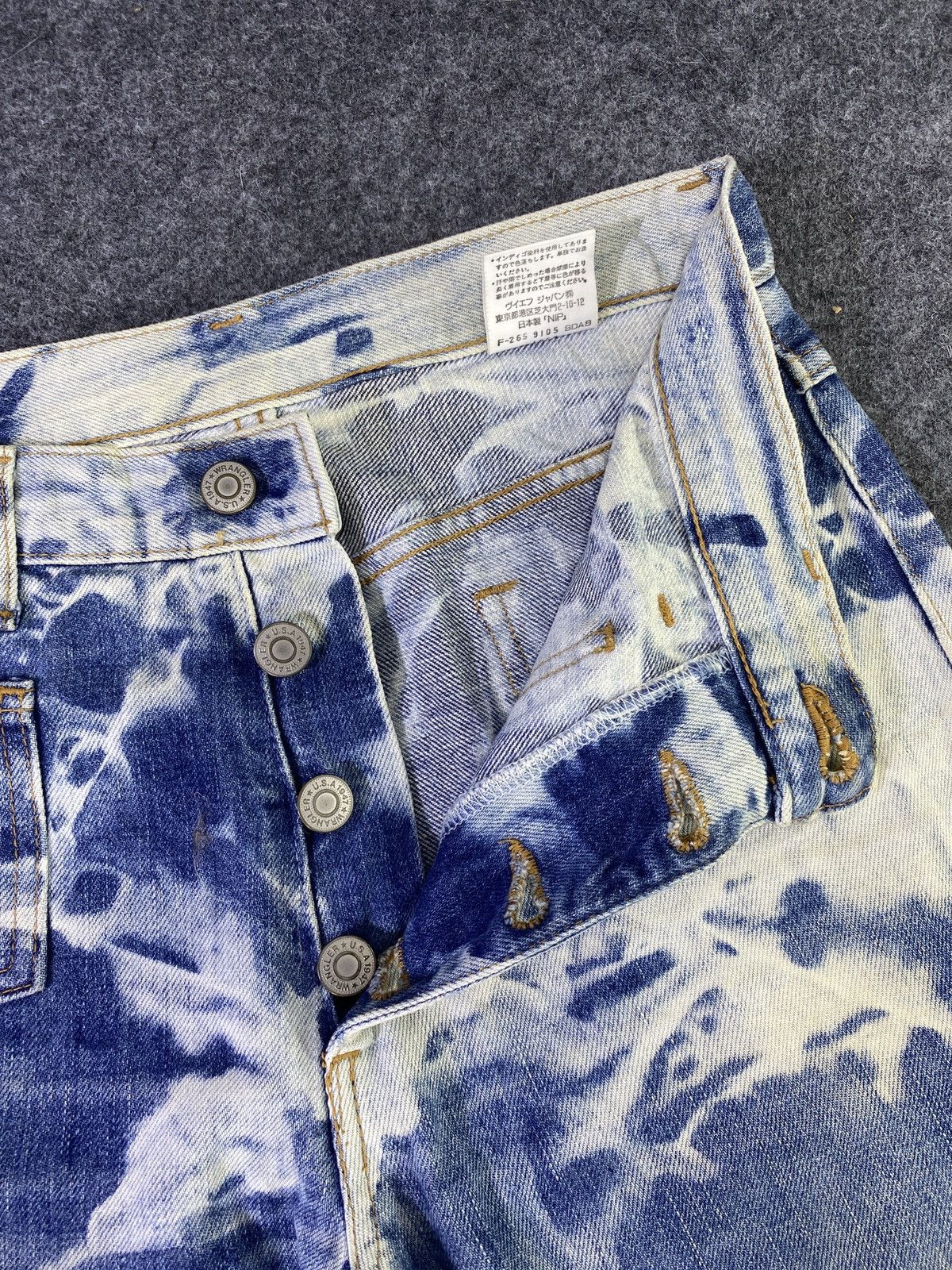 Jean × Vintage × Wrangler Vintage wrangler Flare Lightning Blue Jeans - J953 Size US 28 / EU 44 - 5 Thumbnail