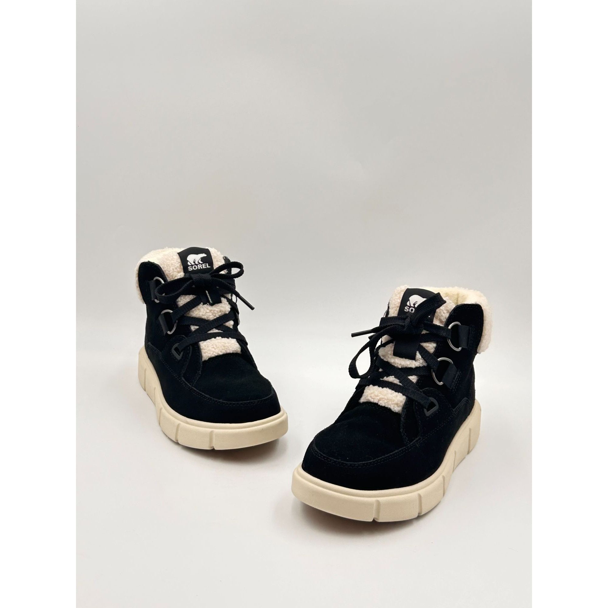 Other Sorel Explorer III NW Lace WP Boots Women 9 Black Sea Salt W Size US 9 / IT 39 - 5 Thumbnail
