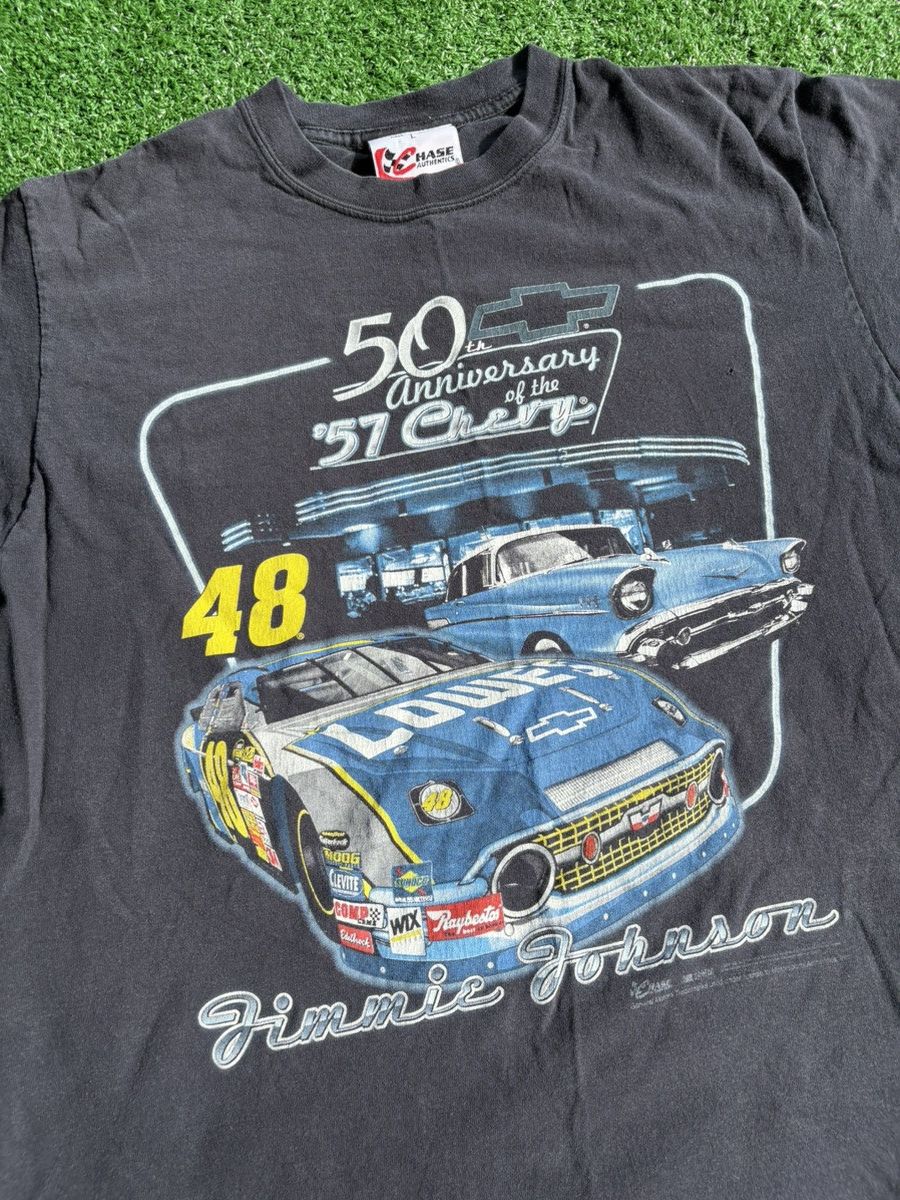 NASCAR × Vintage Vintage NASCAR Jimmie Johnson shirt Size US L / EU 52-54 / 3 - 3 Thumbnail