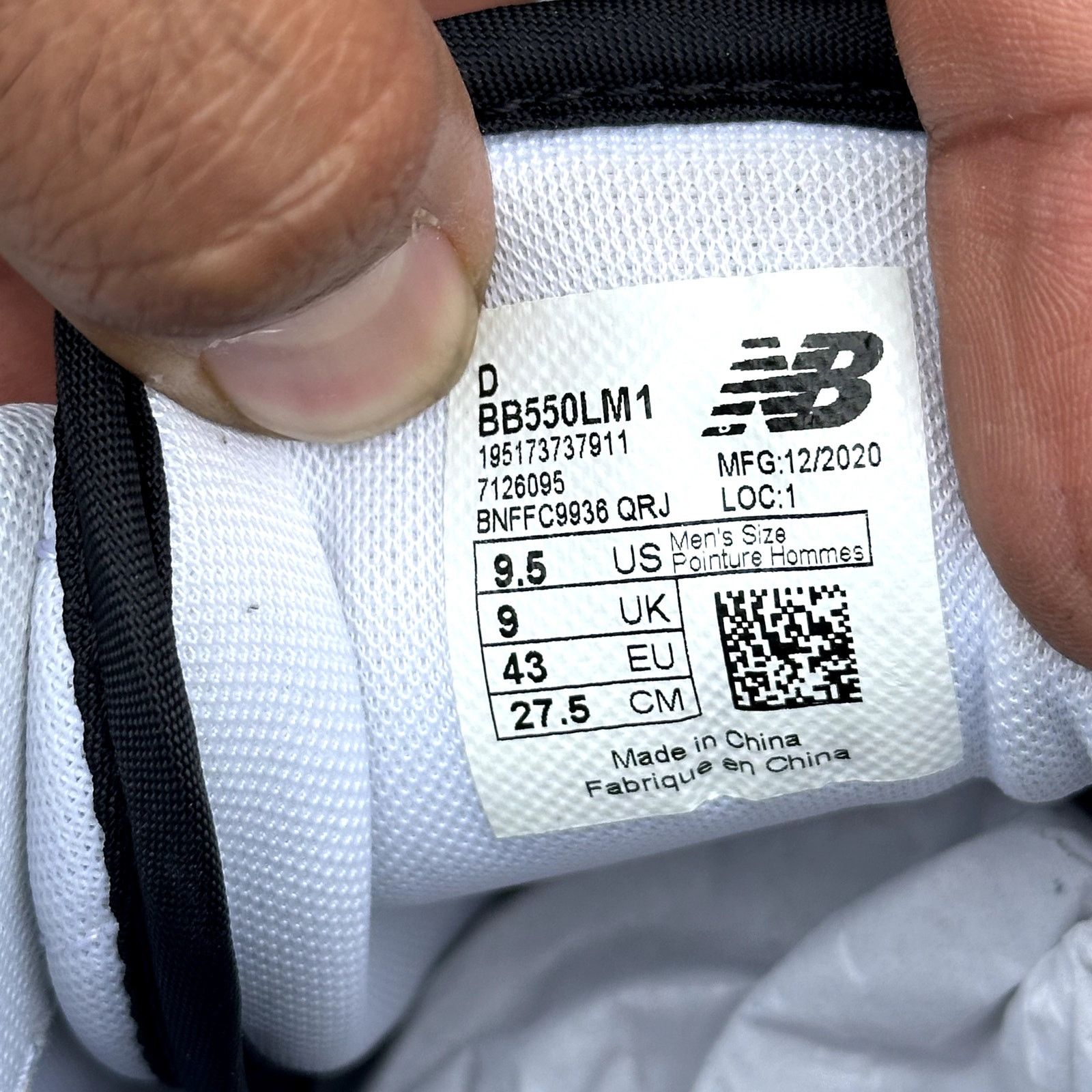 New Balance New Balance 550 Size US 9.5 / EU 42-43 - 9 Thumbnail