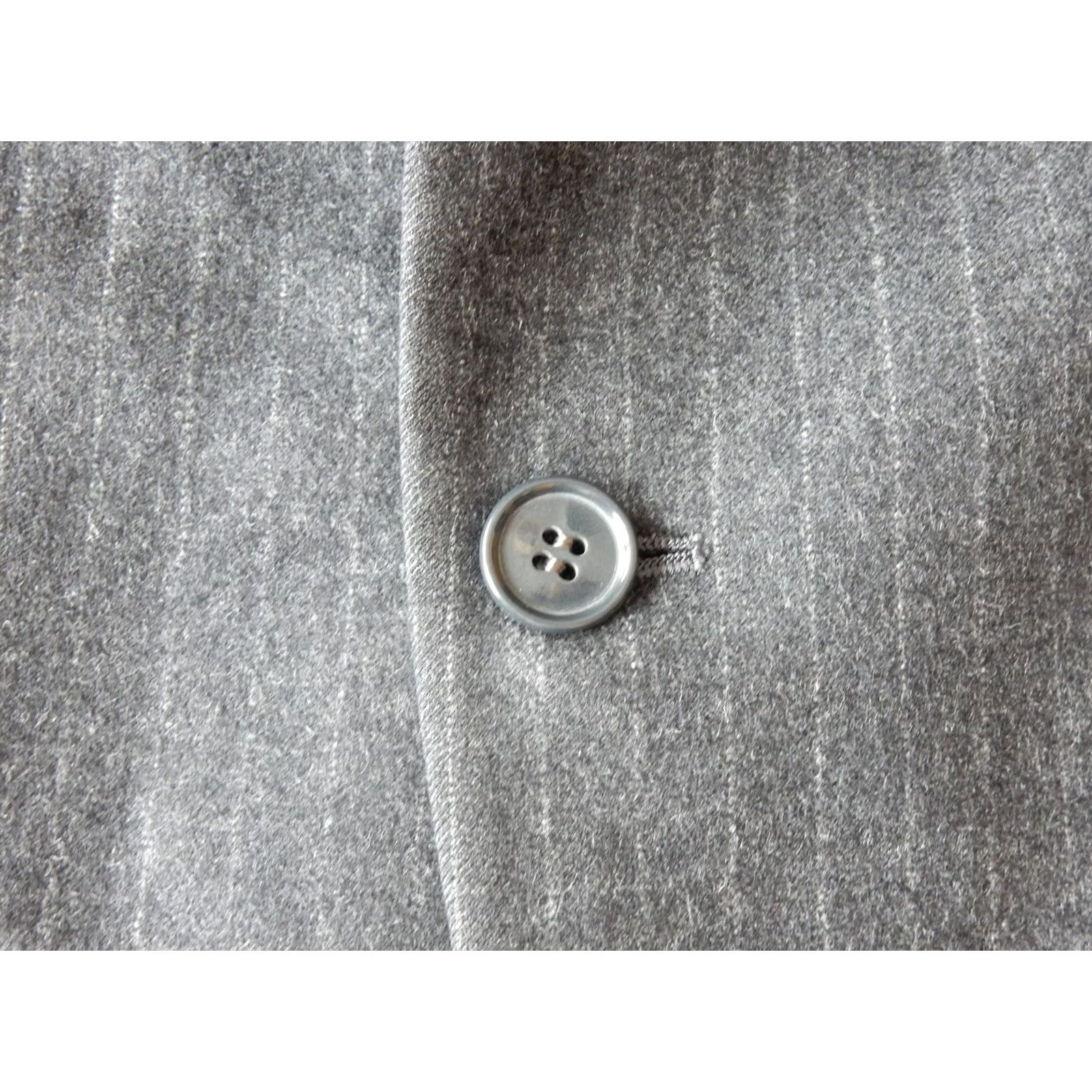 Vintage VTG D'Urban Men's 3 Piece Suit Gray Wool Size 42 Pants 33x30 Yohji Yamamoto Size 42R - 3 Thumbnail