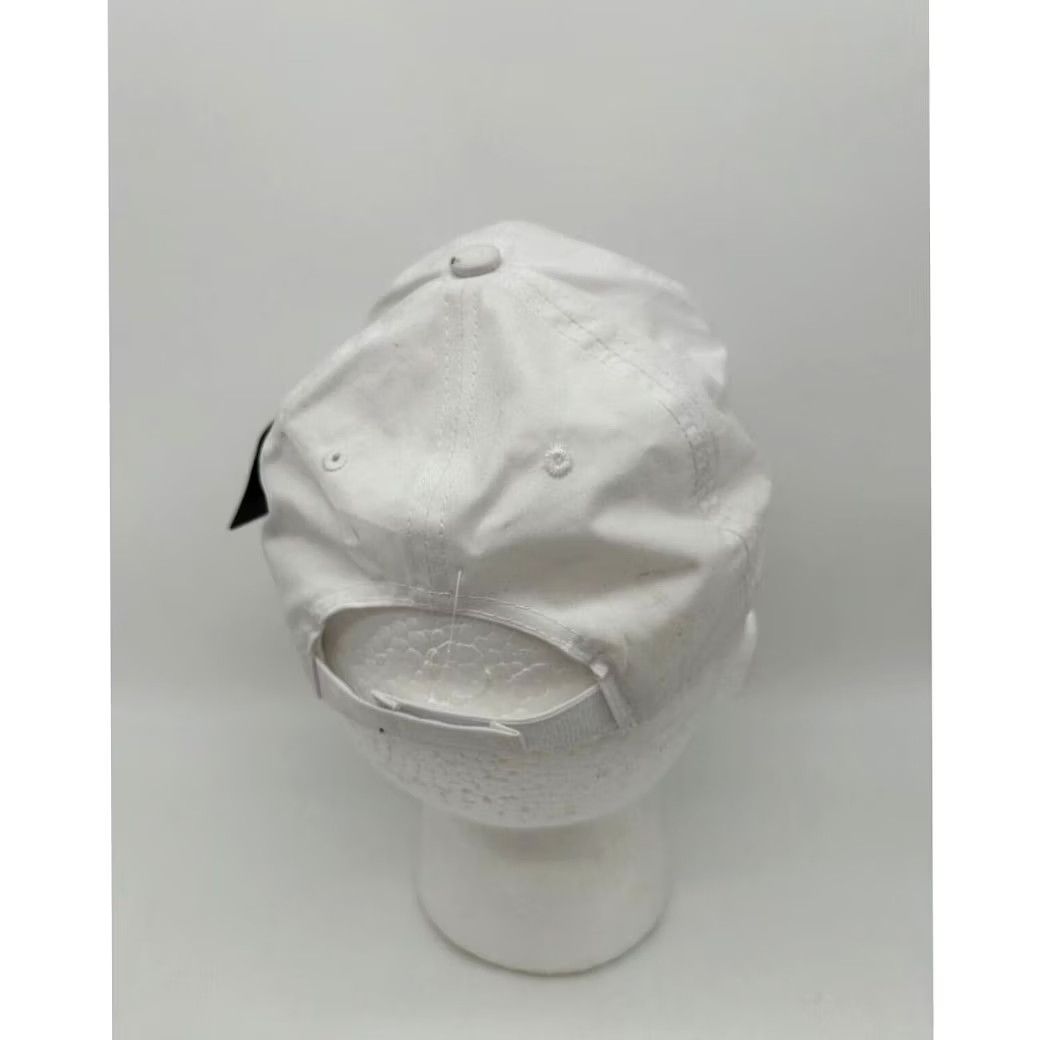 Vintage EK USA Hat Adult OSFA White Baseball Cap Mens 100% Cotton Strapback NEW Size ONE SIZE - 2 Thumbnail