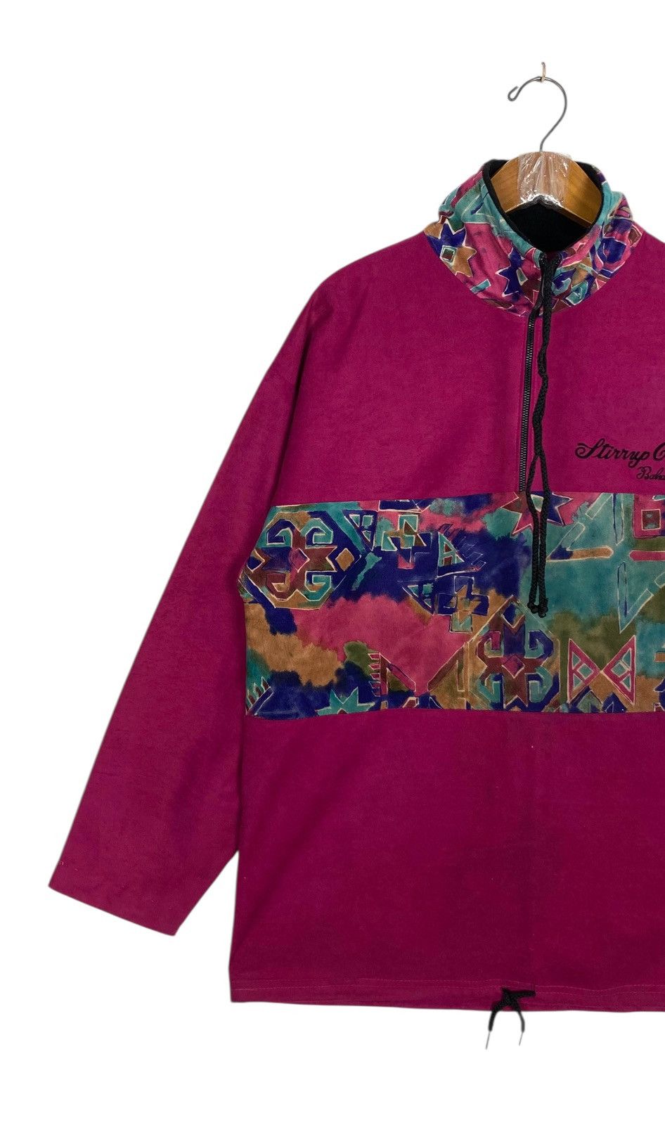 Vintage Rare‼️ Vintage Stirrup Cay Bahamas Fleece Talon Zipper Size US M / EU 48-50 / 2 - 2 Thumbnail