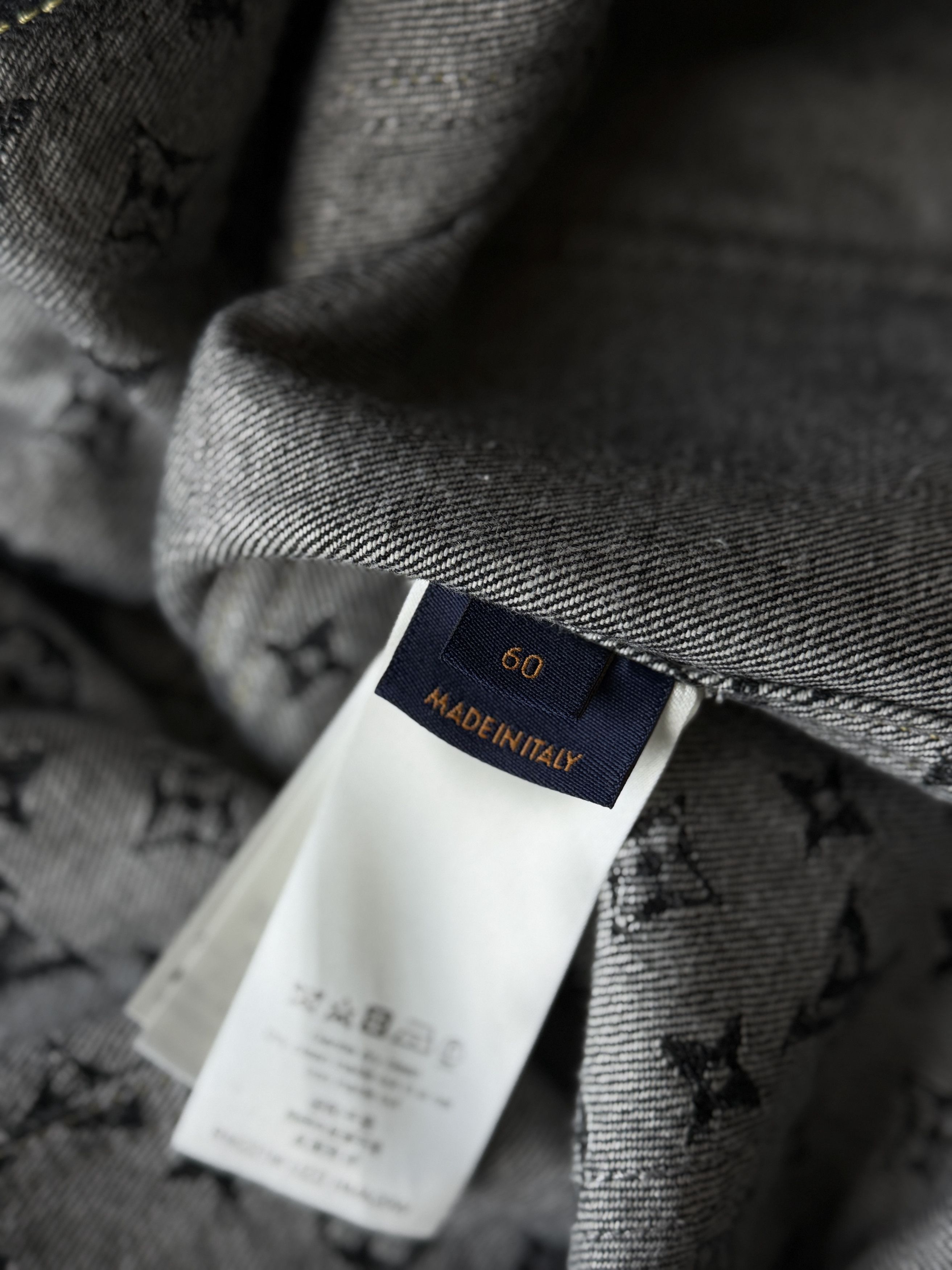 Louis Vuitton LOUIS VUITTON X NIGO DENIM JACKET | SIZE 60 Size US XXL / EU 58 / 5 - 12 Thumbnail