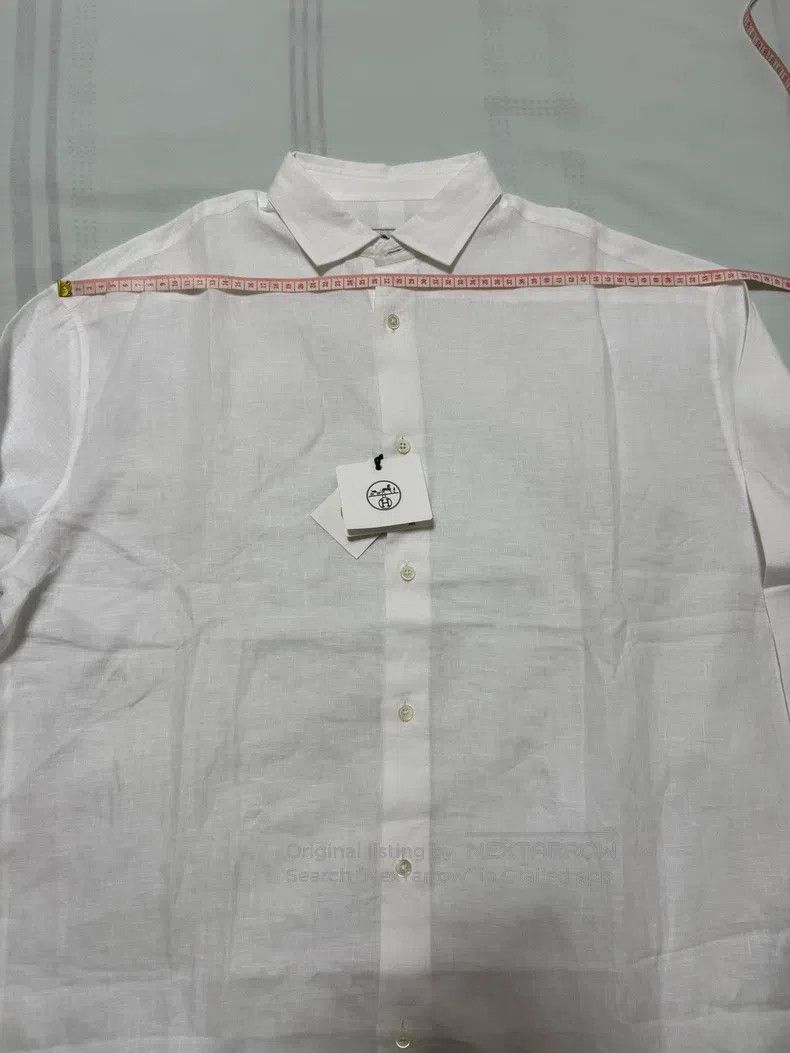 Hermes Hermes size 39 Linen shirt, 100% linen Size US L / EU 52-54 / 3 - 3 Thumbnail