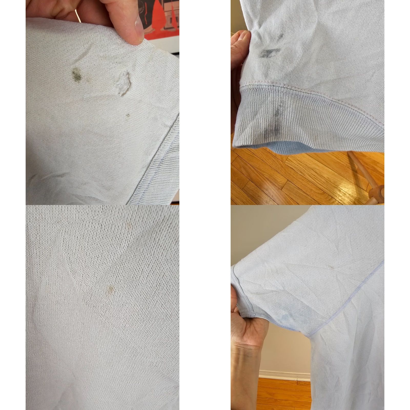 Penn VINTAGE JC PENNEY SUN FADED WORN SHORT SLEEVE SWEATSHIRT SZ LARGE Size US L / EU 52-54 / 3 - 9 Thumbnail