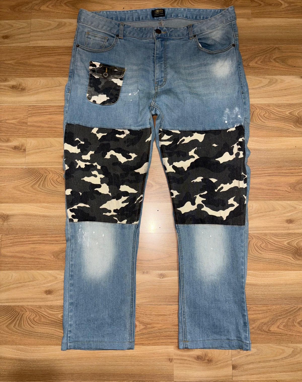 Japanese Brand Y2K x Streetwear x Amerigo vespucci Denim jeans Size US 38 / EU 54 - 2 Thumbnail