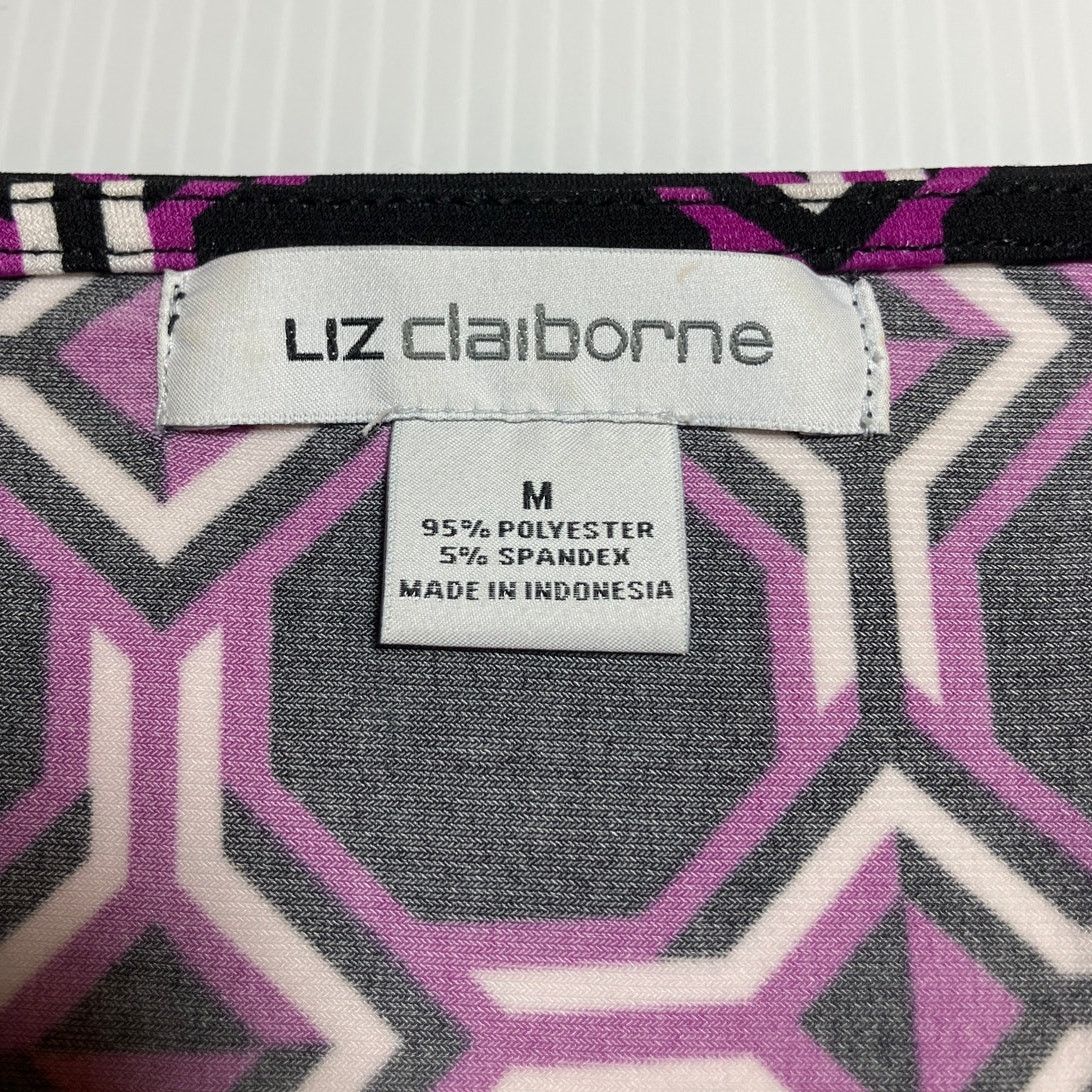 Other Liz Caliborne Pleated Round Neck Sleeveless Stretch Blouse M Size M / US 6-8 / IT 42-44 - 3 Thumbnail