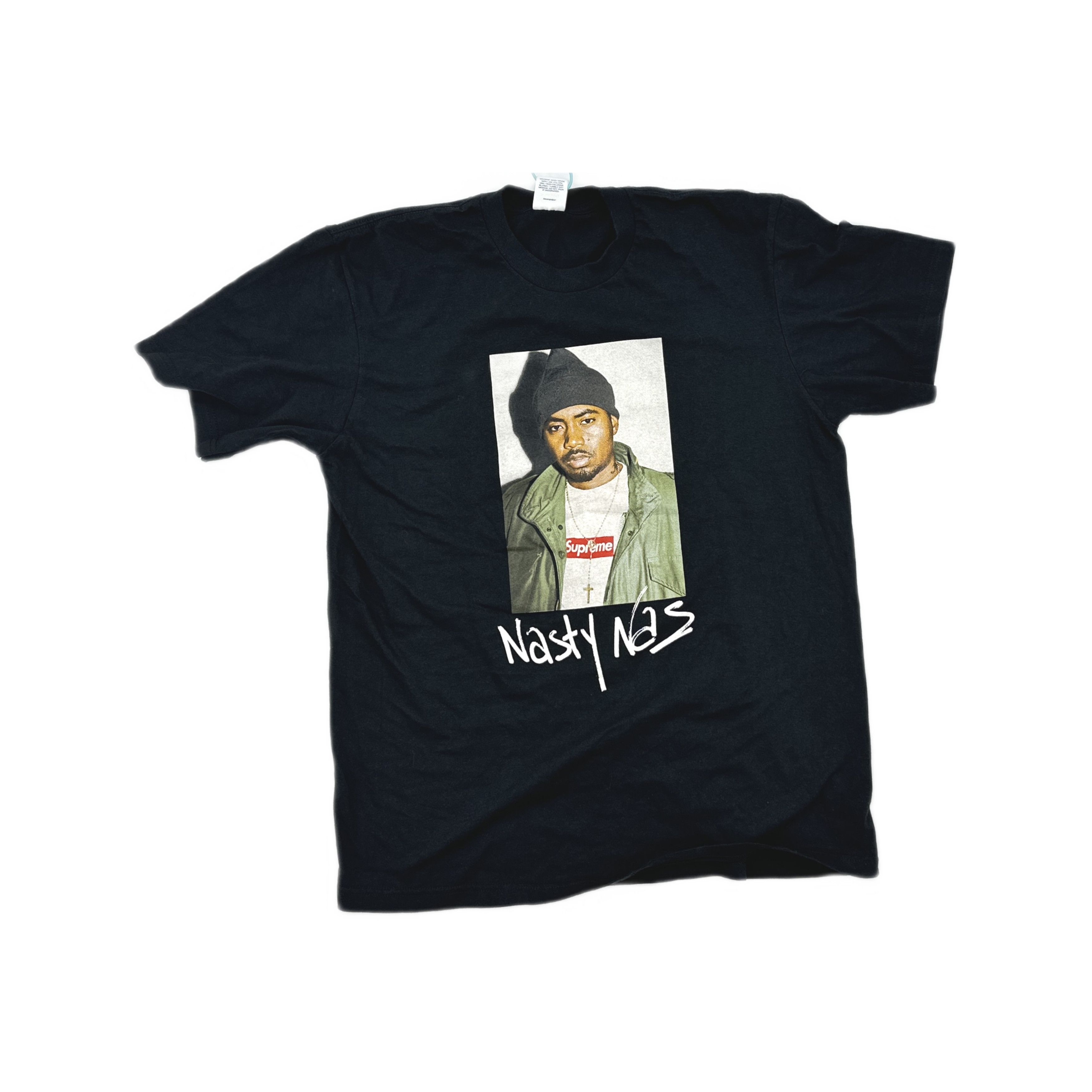 Supreme Supreme Nas Tee Black Size M Size US M / EU 48-50 / 2 - 1 Thumbnail