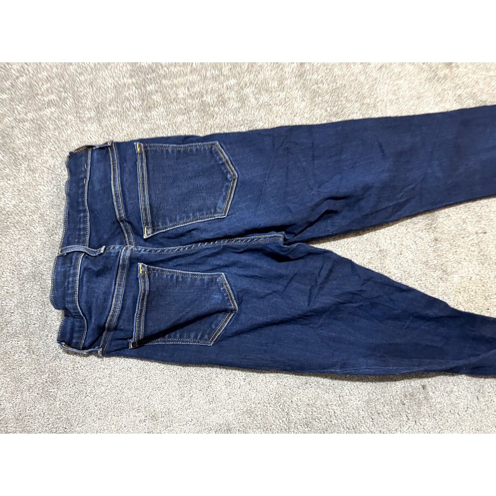 J.Crew VINTAGE J.CREW Women's Skinny Jeans 9" High-Rise Rinse Wash Size 26 Blue- Denim Pants, Elegant Fit Size 26" / US 2 / IT 38 - 4 Thumbnail