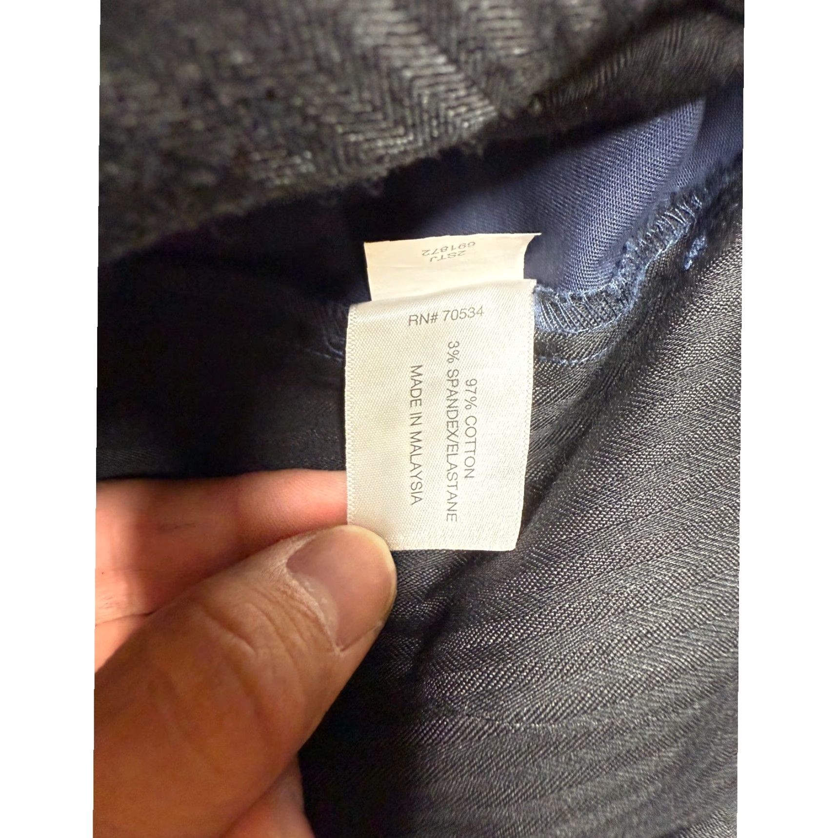 Orvis VINTAGE Orvis Mens Blue Pleated Dress Pants Size 42 Cotton Blend Office Dress Pants Size US 42 / EU 58 - 4 Thumbnail