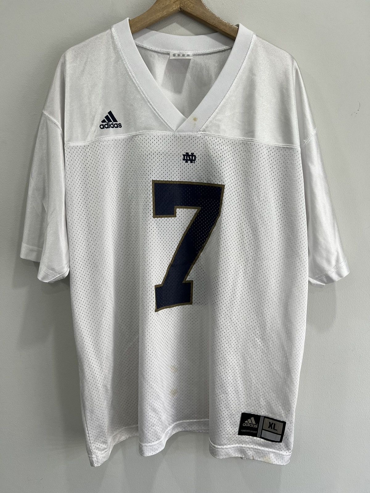 Adidas Vintage Notre Dame Football jersey xl Size US XL / EU 56 / 4 - 1 Thumbnail
