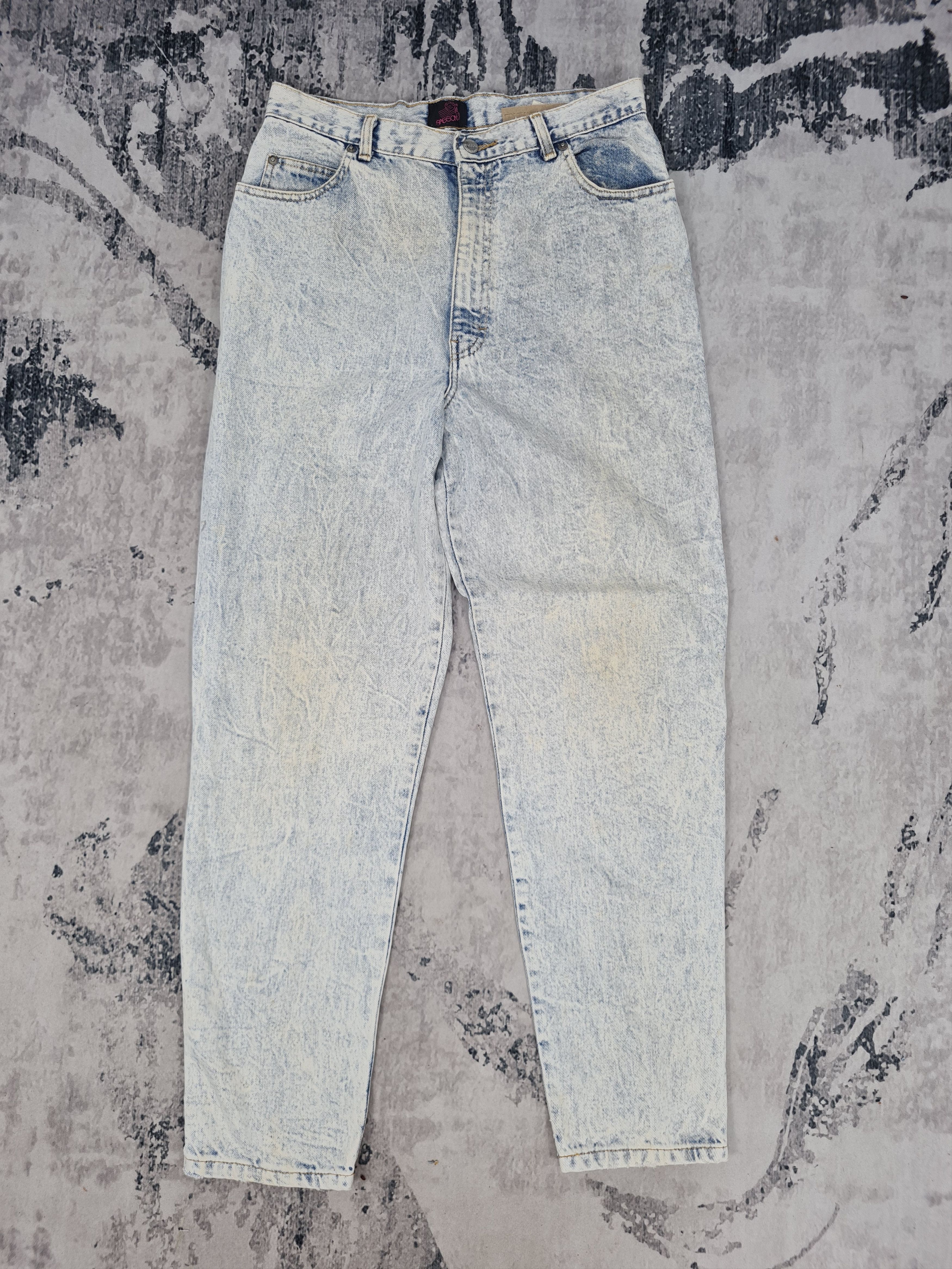 image of Vintage VTG Sasson Carrot Cut Faded Jeans Size 31X29.5 Jb0145 in Light Blue, Women's