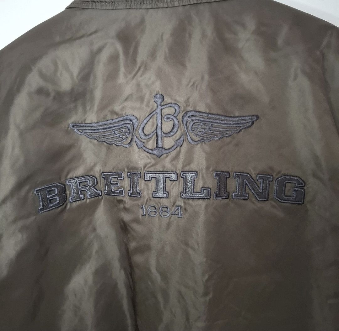 Alpha Industries ALPHA INDUSTRIES X BREITLING Leather Flying Top Gun Jacket Size US M / EU 48-50 / 2 - 9 Thumbnail