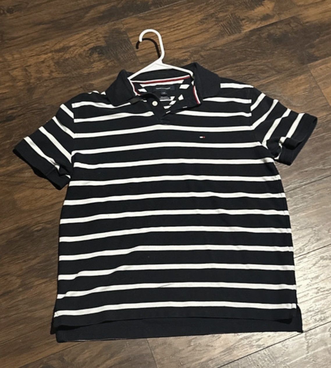 Tommy Hilfiger Tommy Hilfiger men's short-sleeve polo shirt Size US L / EU 52-54 / 3 - 3 Thumbnail