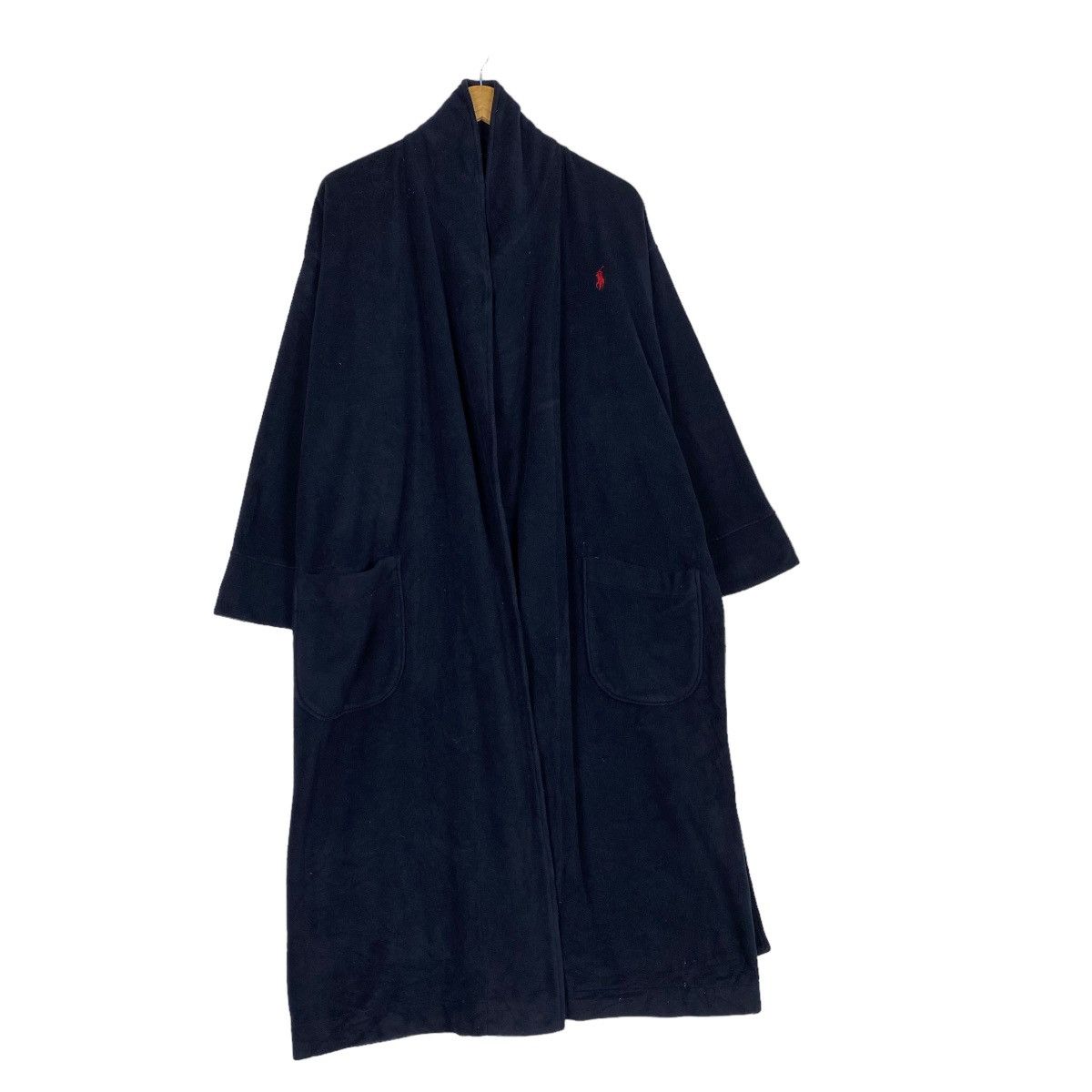 Japanese Brand Polo Ralph Lauren Red Logo 2 Pocket Bath Robe Sleepwear Size US M / EU 48-50 / 2 - 3 Thumbnail