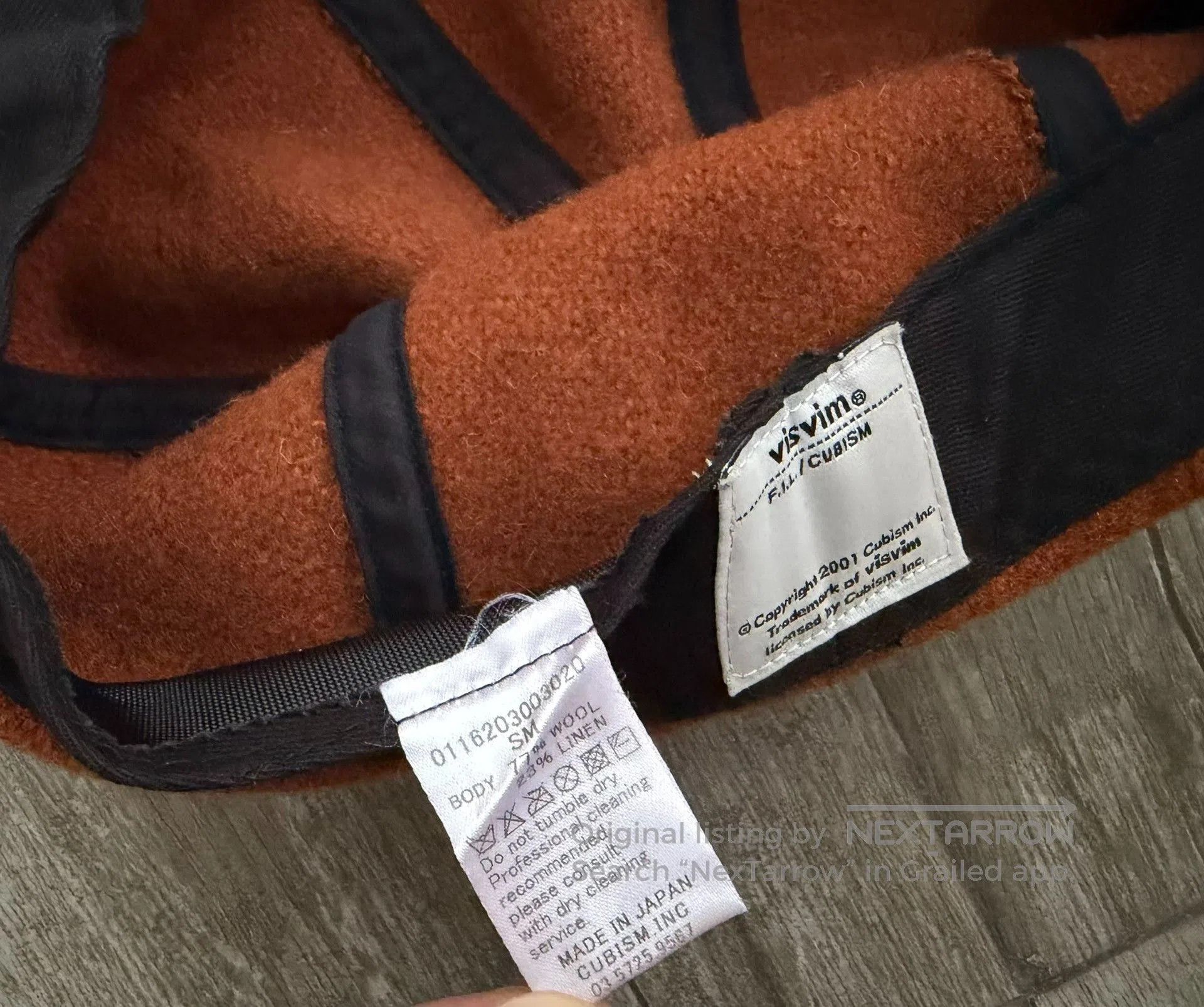 Visvim VISVIM HONUS CAP V NEP TWEED. Size ONE SIZE - 4 Thumbnail
