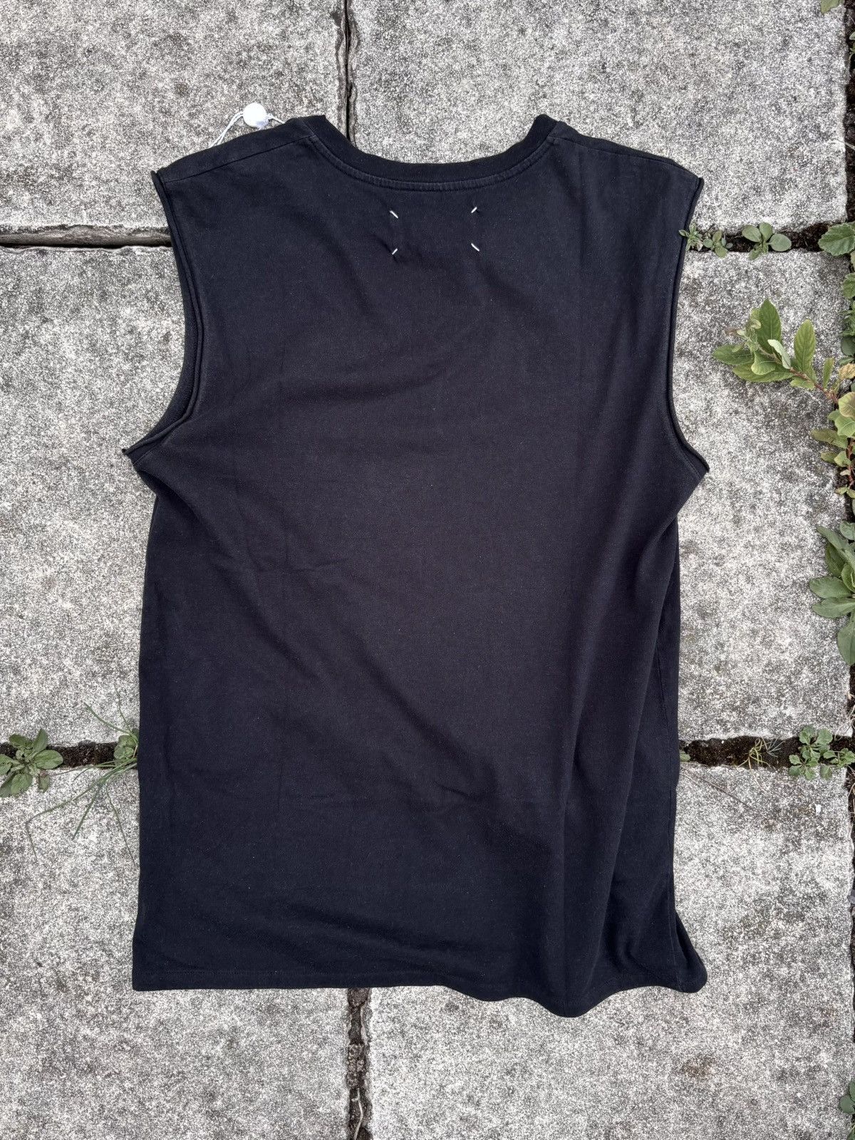 Martin Margiela SS08 deconstructed shark teeth tank top