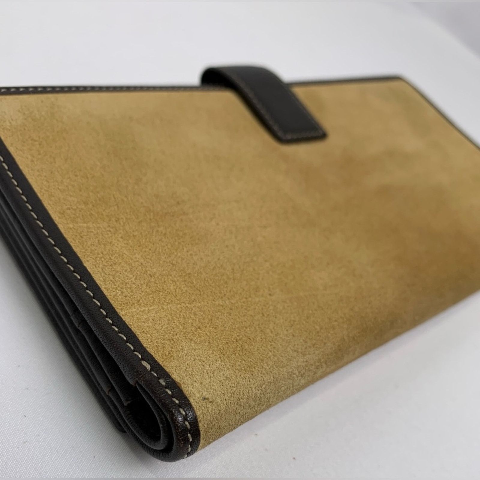 Loewe Loewe Tan Suede Brown leather wallet Size ONE SIZE - 7 Thumbnail