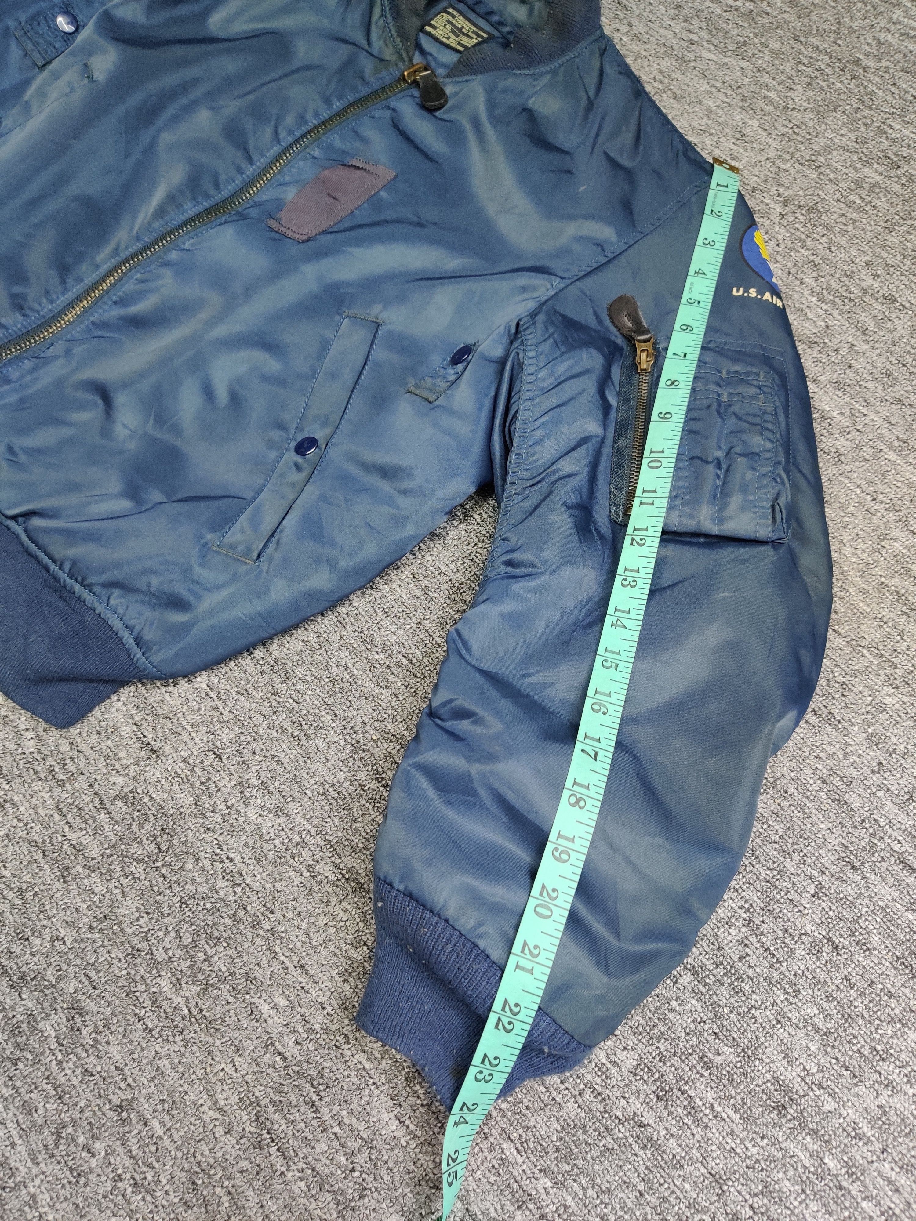 Vintage Vintage Fancy Ball Us Air Force Ma-1 Bomber Flight Jacket Size US M / EU 48-50 / 2 - 18 Thumbnail