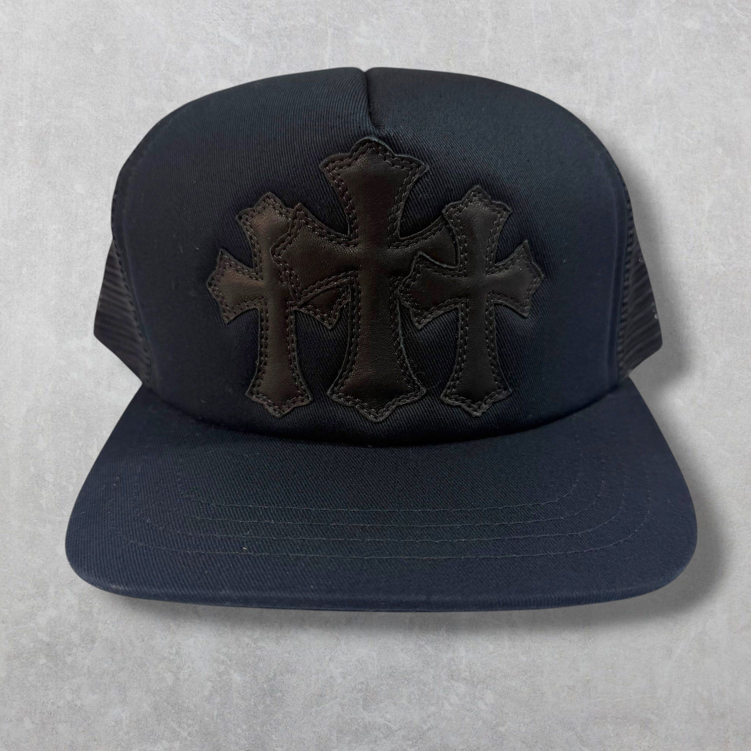 Chrome Hearts Chrome Hearts Black Cemetery Cross Patch Trucker Size ONE SIZE - 1 Thumbnail