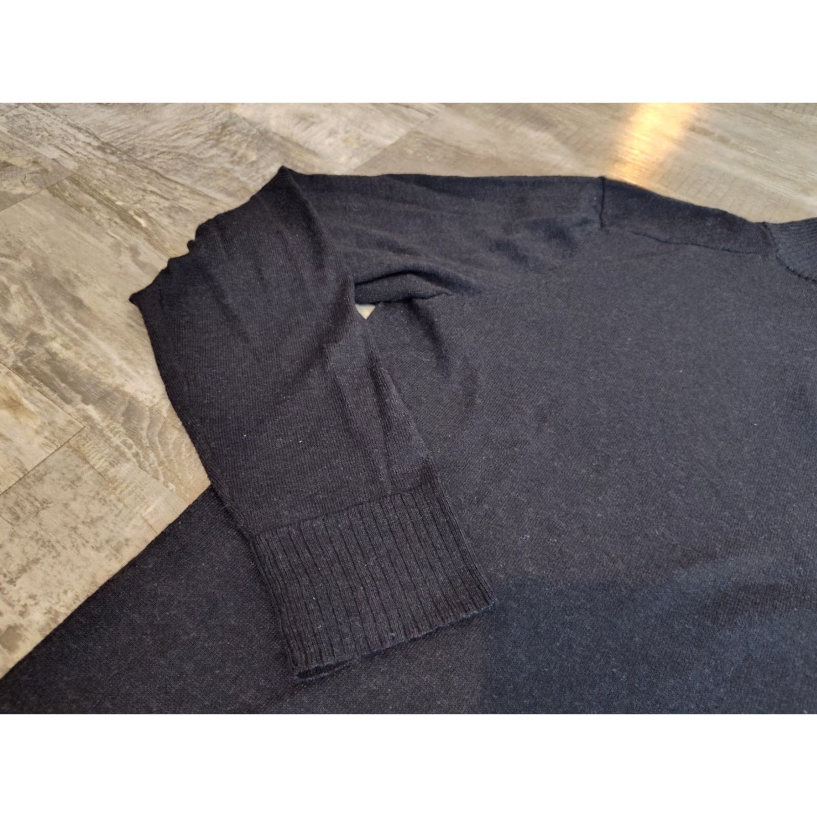 Smartwool SmartWool Sweater Mens L Black 1/4 Zip Mock Neck Pullover Size US L / EU 52-54 / 3 - 5 Thumbnail