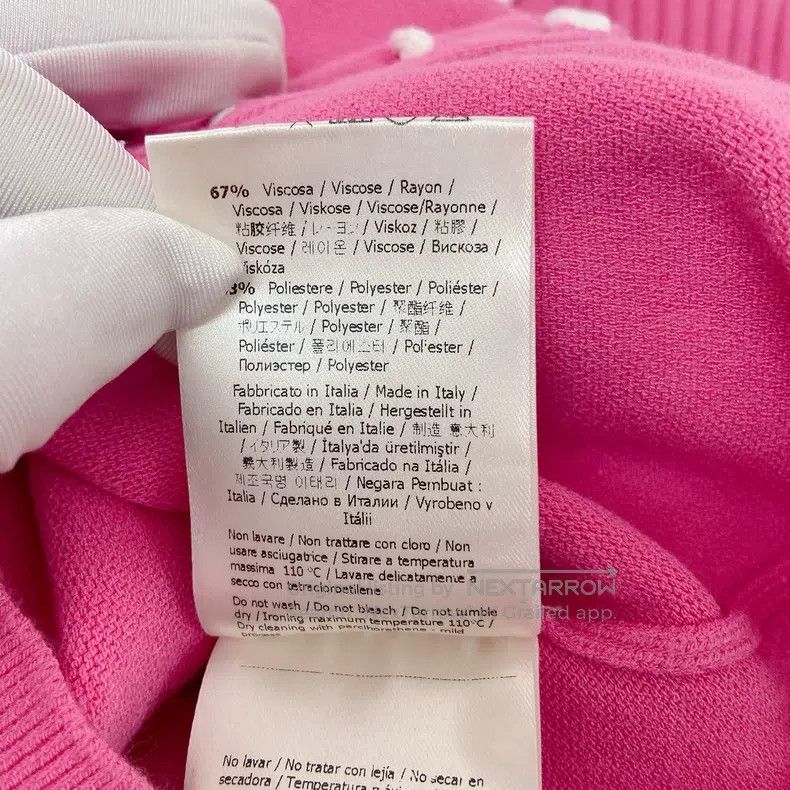 Fendi Fendi Pink Knit Top Size XXS / US 00 / IT 34 - 7 Thumbnail