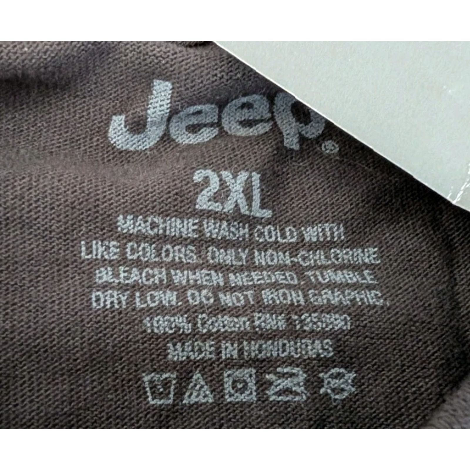 Jeep JEEP Off Road T-Shirt Men's 2XL Black Graphic Print Crew Neck Short Sleeve Cars Size US XXL / EU 58 / 5 - 4 Thumbnail