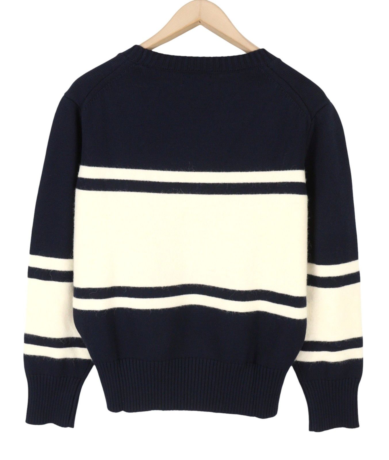 Gant BLOCK STRIPED C-NECK 2XL Evening Blue Alpaca 88090 Size XXL / US 16-18 / IT 52-54 - 2 Thumbnail
