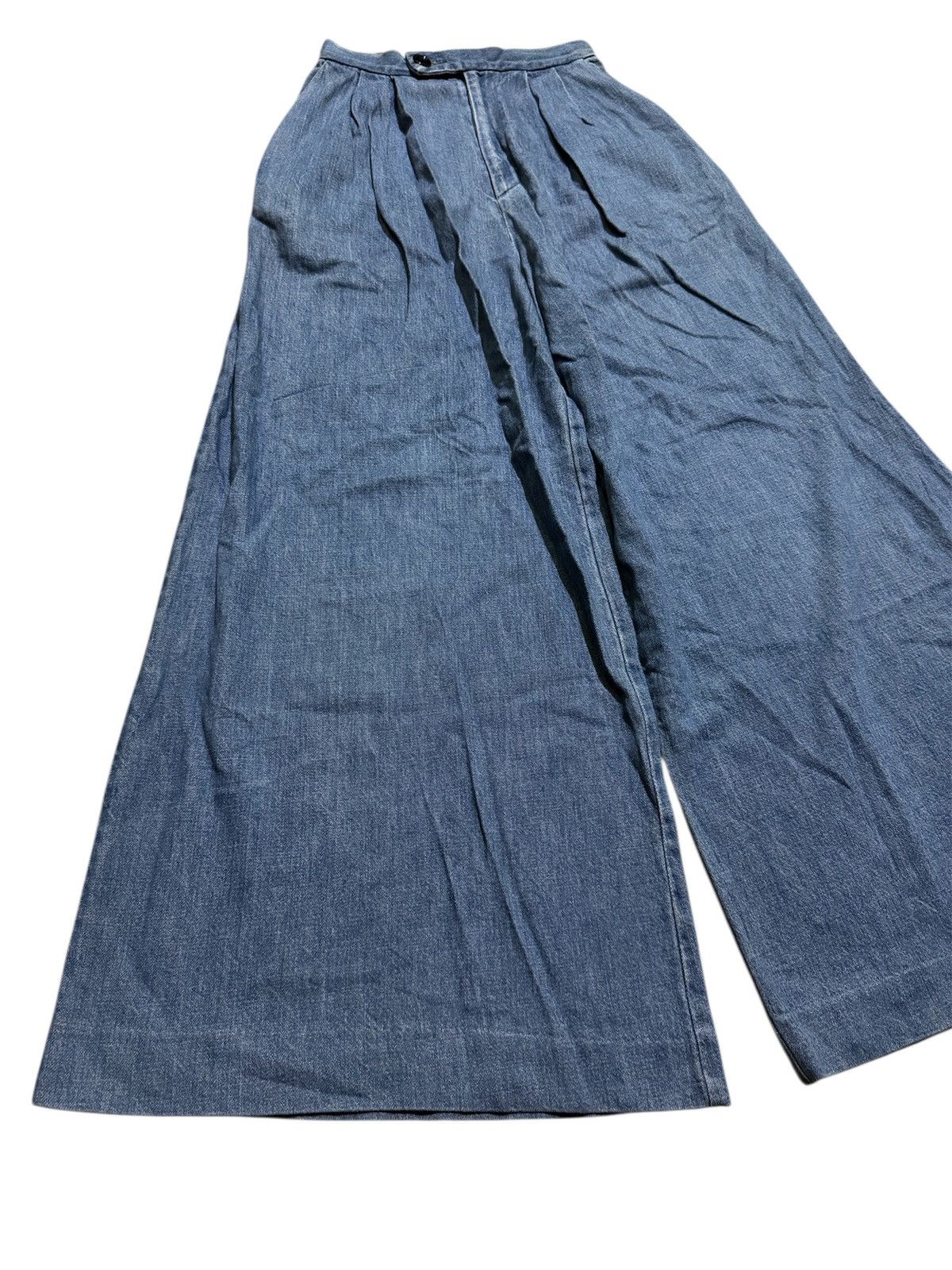 Hysteric Glamour The Shinzone "Yohji Yamamoto style" Super wide baggy pants Size 26" / US 2 / IT 38 - 3 Thumbnail