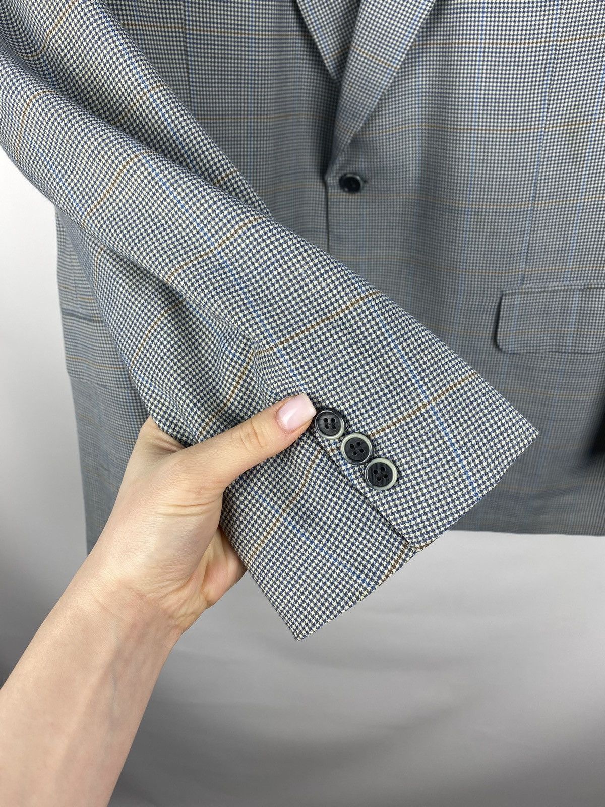 Brioni × Vintage Brioni men’s vintage wool blazer jacket size 47 / 57 Size 46R - 11 Thumbnail