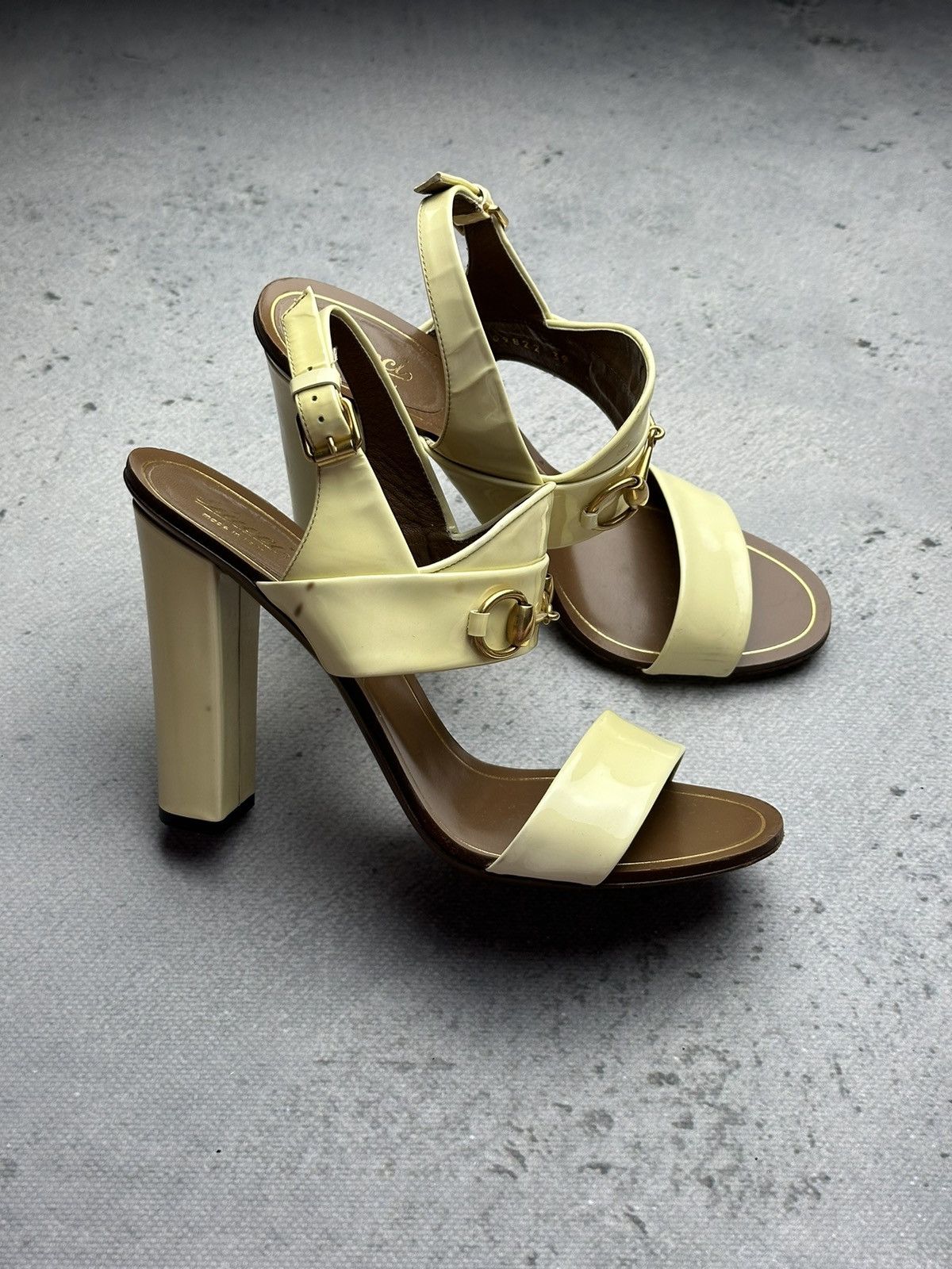 Gucci Gucci Leather Alyssa Horsebit Ankle Strap Sandals y2k Rare Size US 9 / IT 39 - 4 Thumbnail