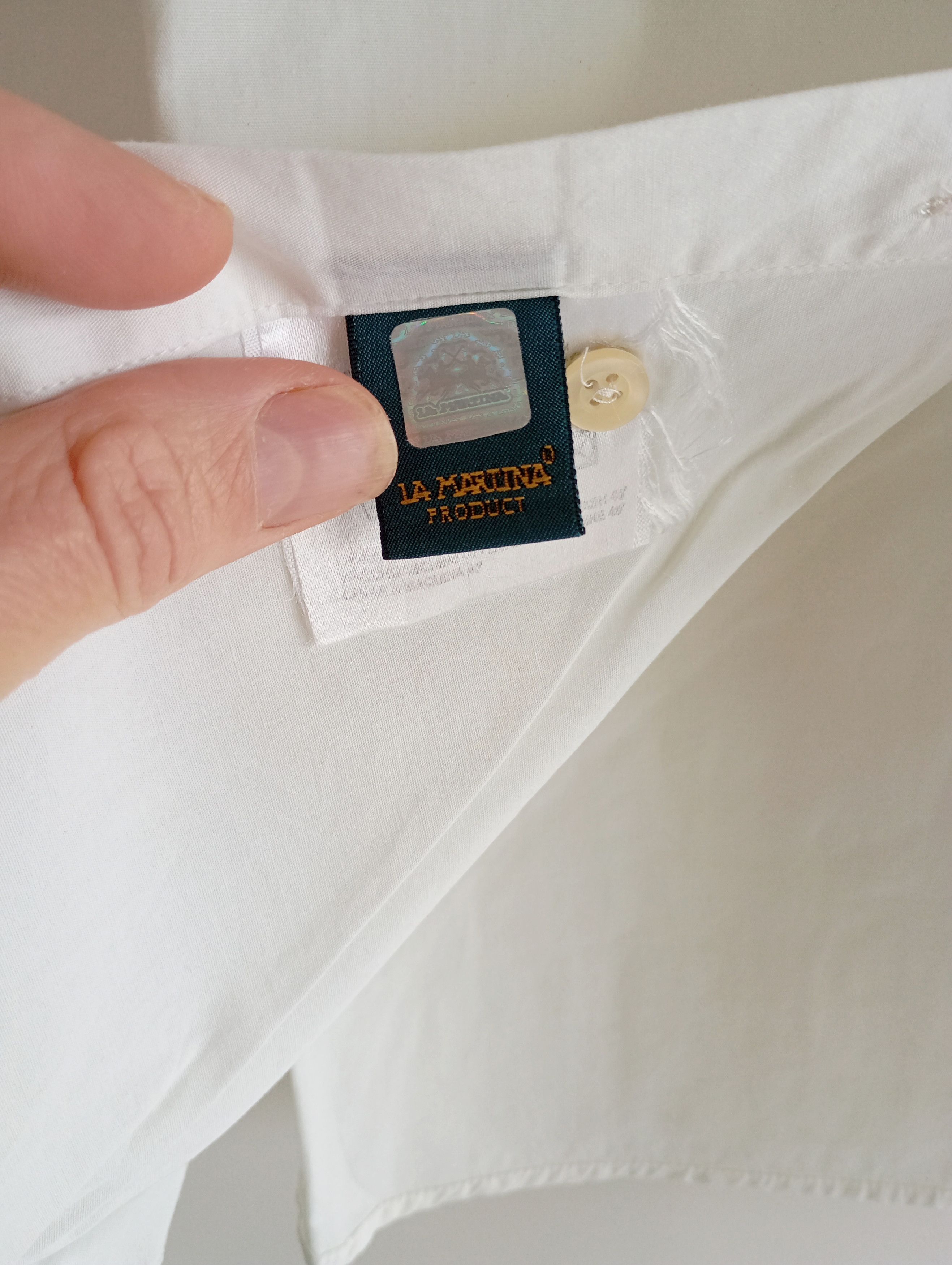 La Martina Vintage La Martina Chief Kief Spain Big Logo Shirt Size US XL / EU 56 / 4 - 10 Thumbnail