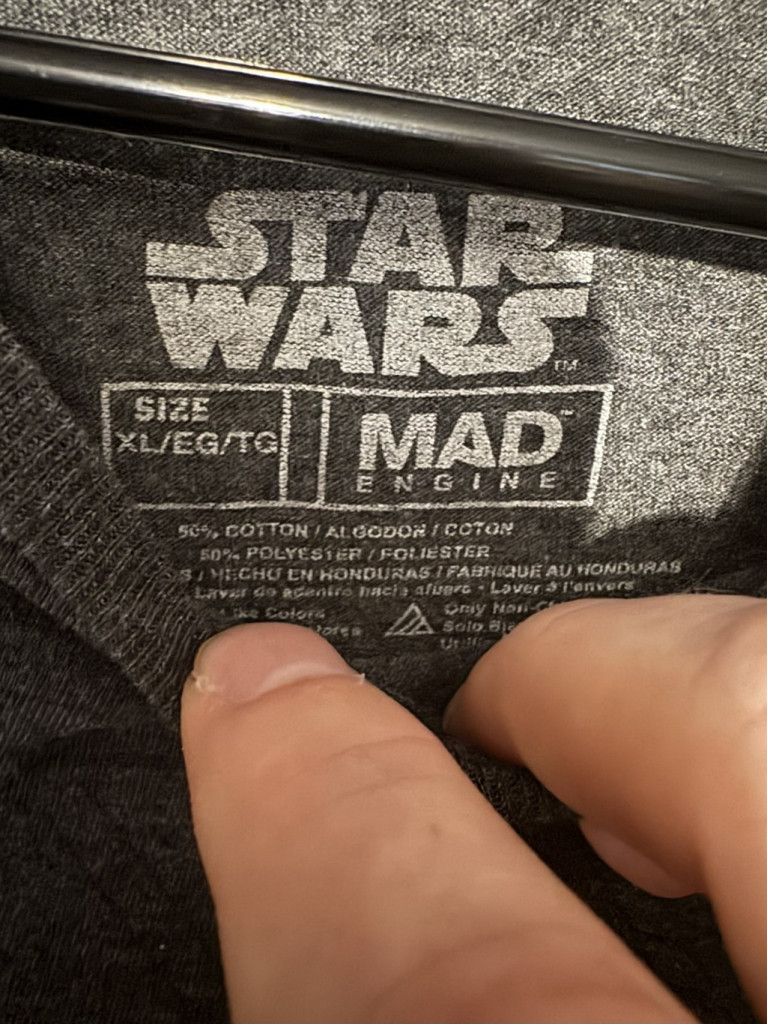 Star Wars Star Wars Darth Vader Abbey Road T-Shirt Men's Size XL Gray Size US XL / EU 56 / 4 - 3 Thumbnail