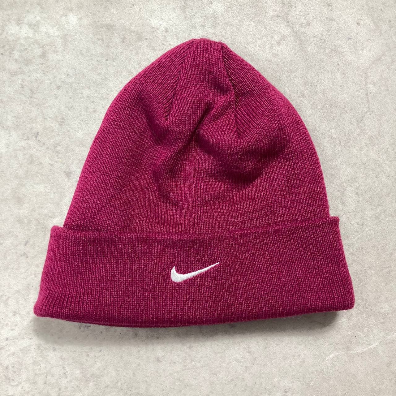 Nike Vintage Nike Beanie Hat Size ONE SIZE - 1 Thumbnail